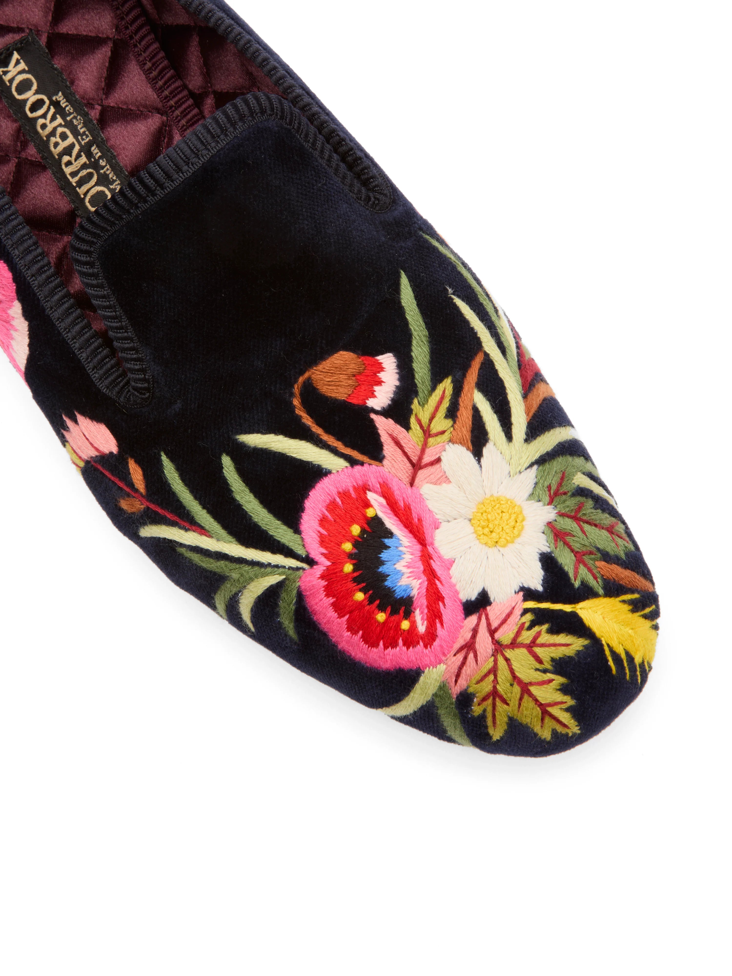 Just In The New Favourbrook Velvet Slippers