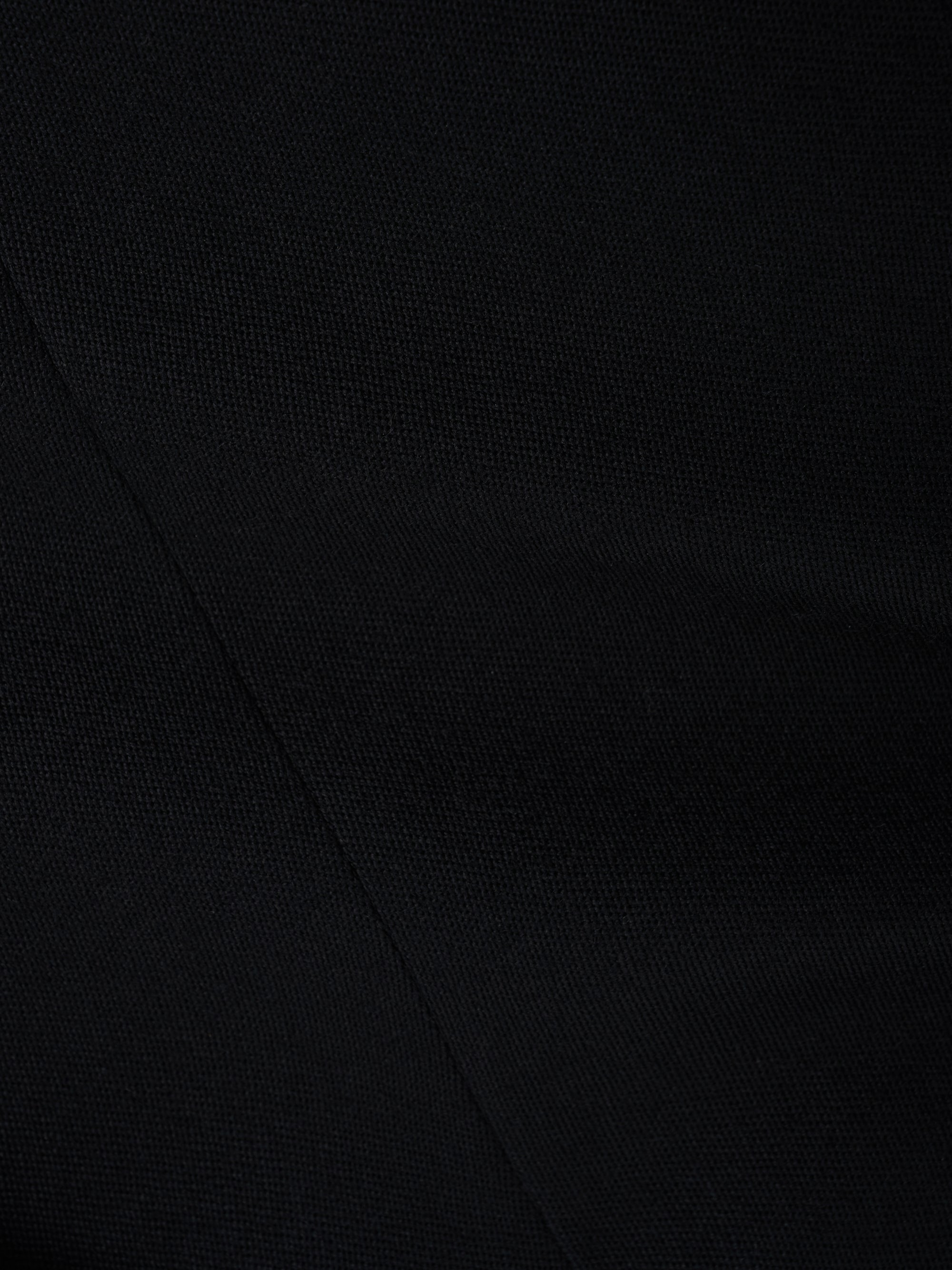 Black Hampton Barathea Wool Evening Tails
