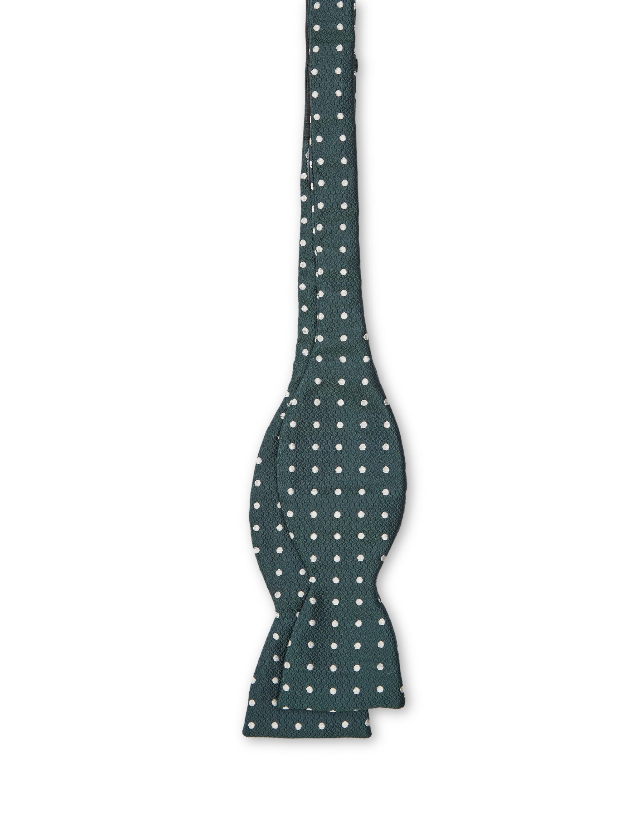 Green Pickwick Silk Large Party Bow Tie