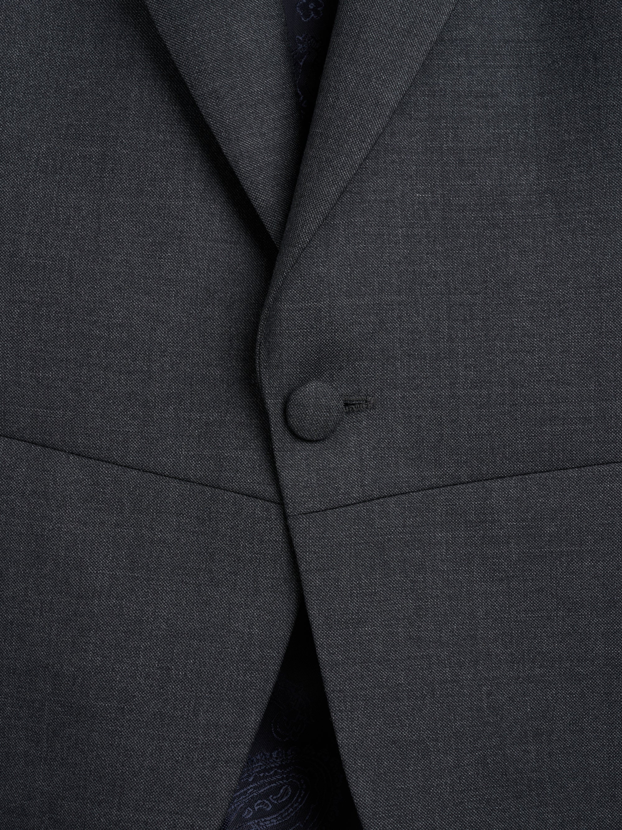 Charcoal Furlong Wool Morning Coat