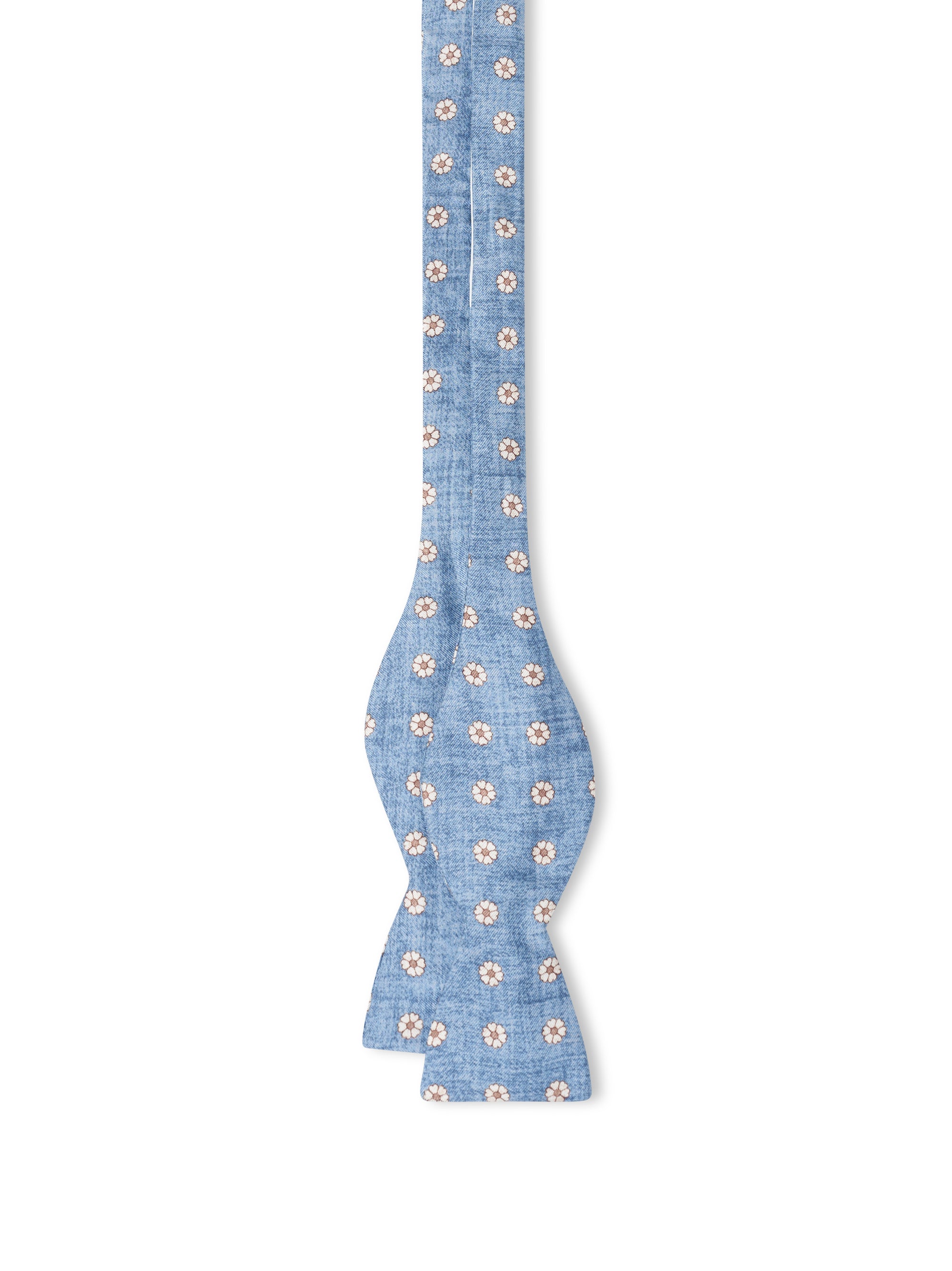 Light Blue Osterley Silk Bow Tie