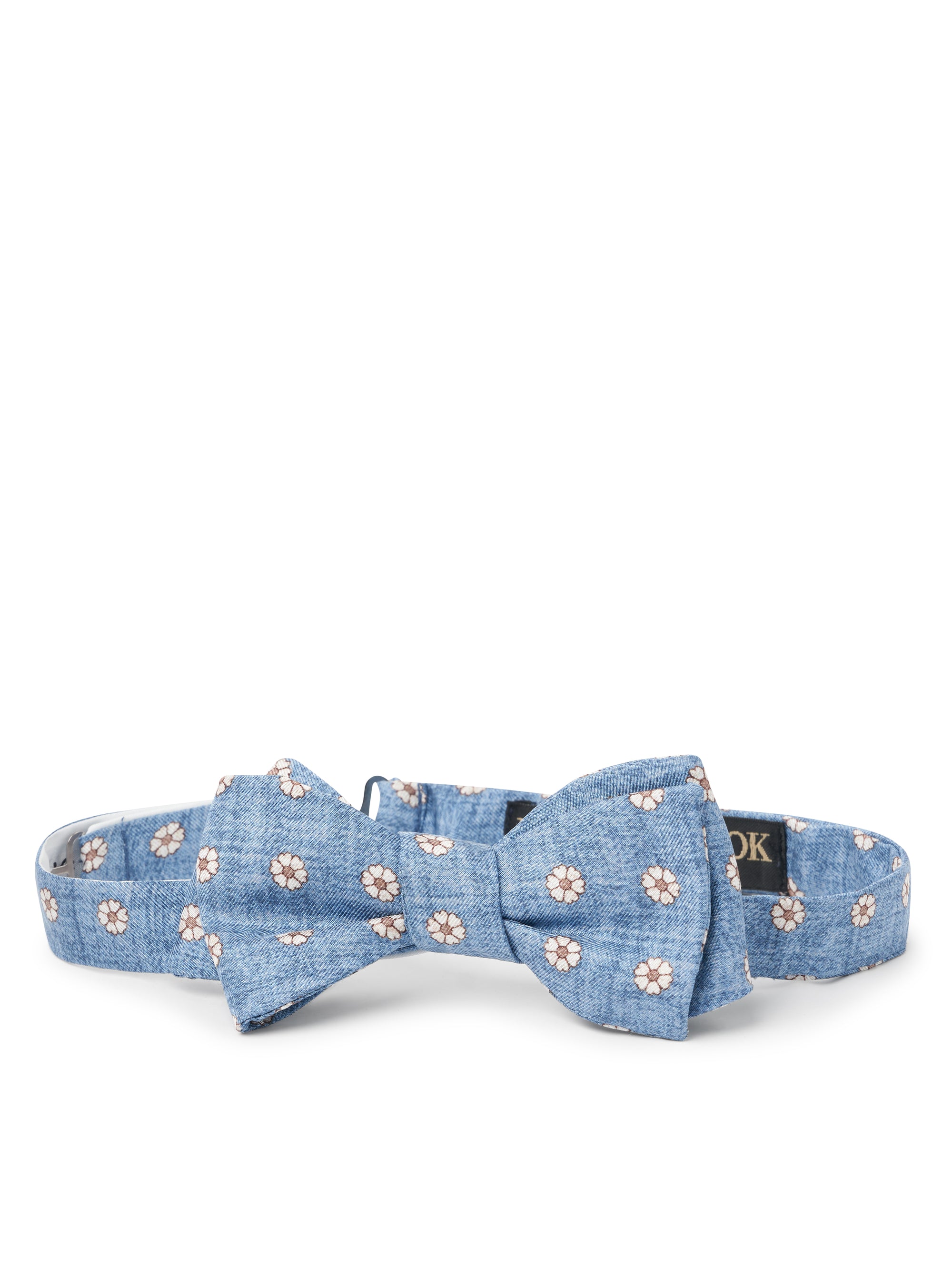 Light Blue Osterley Silk Bow Tie