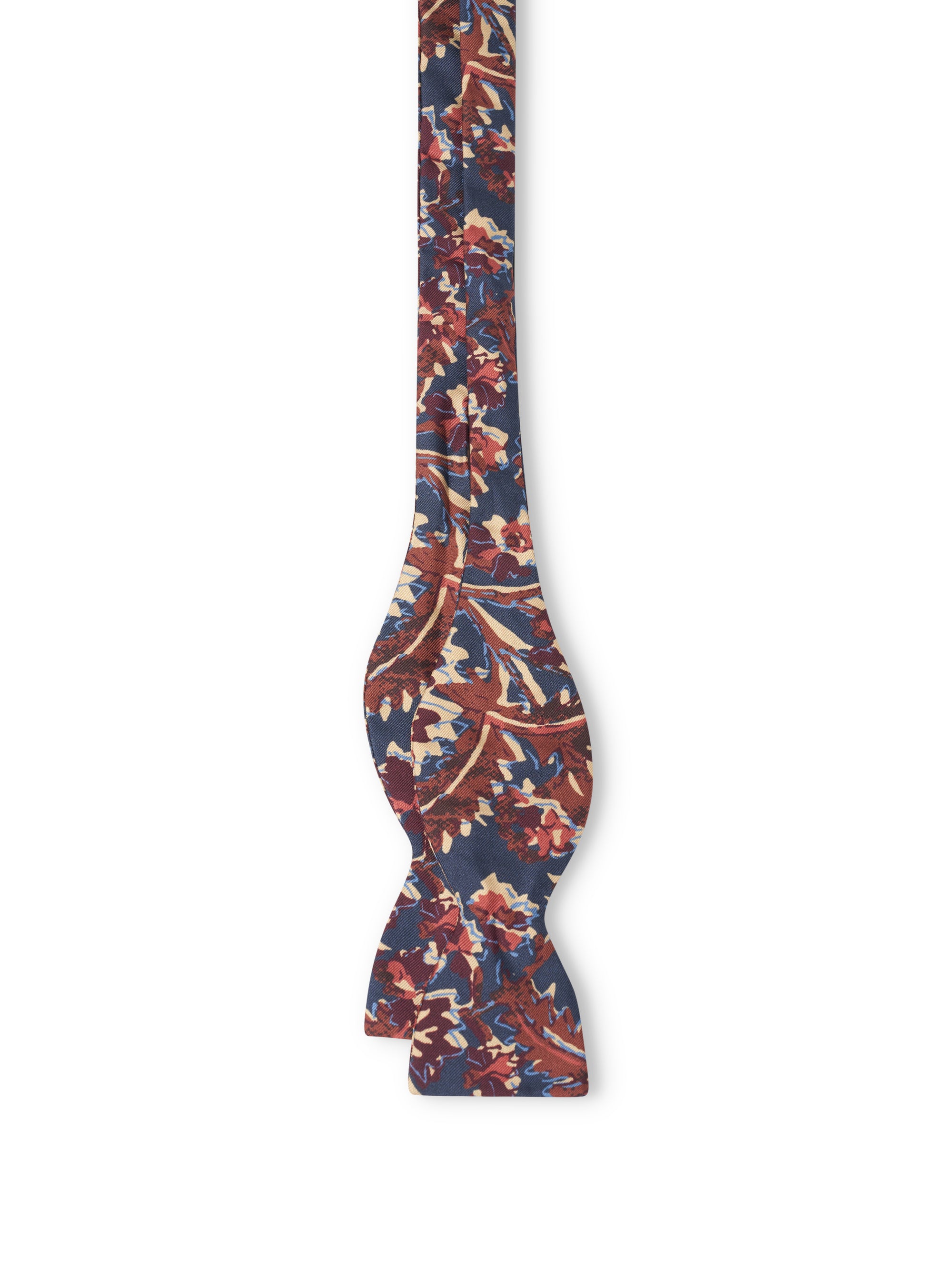 Blue / Purple Charleston Silk Bow Tie