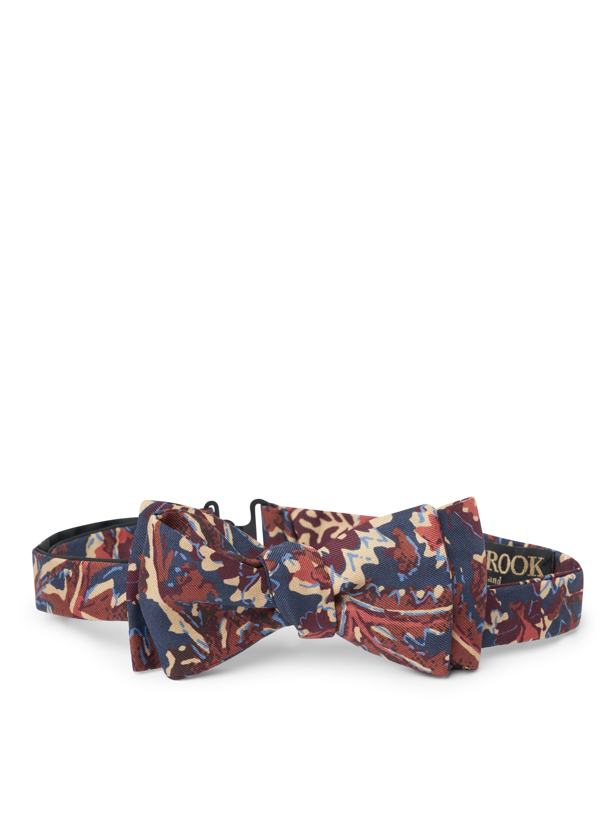 Blue / Purple Charleston Silk Bow Tie