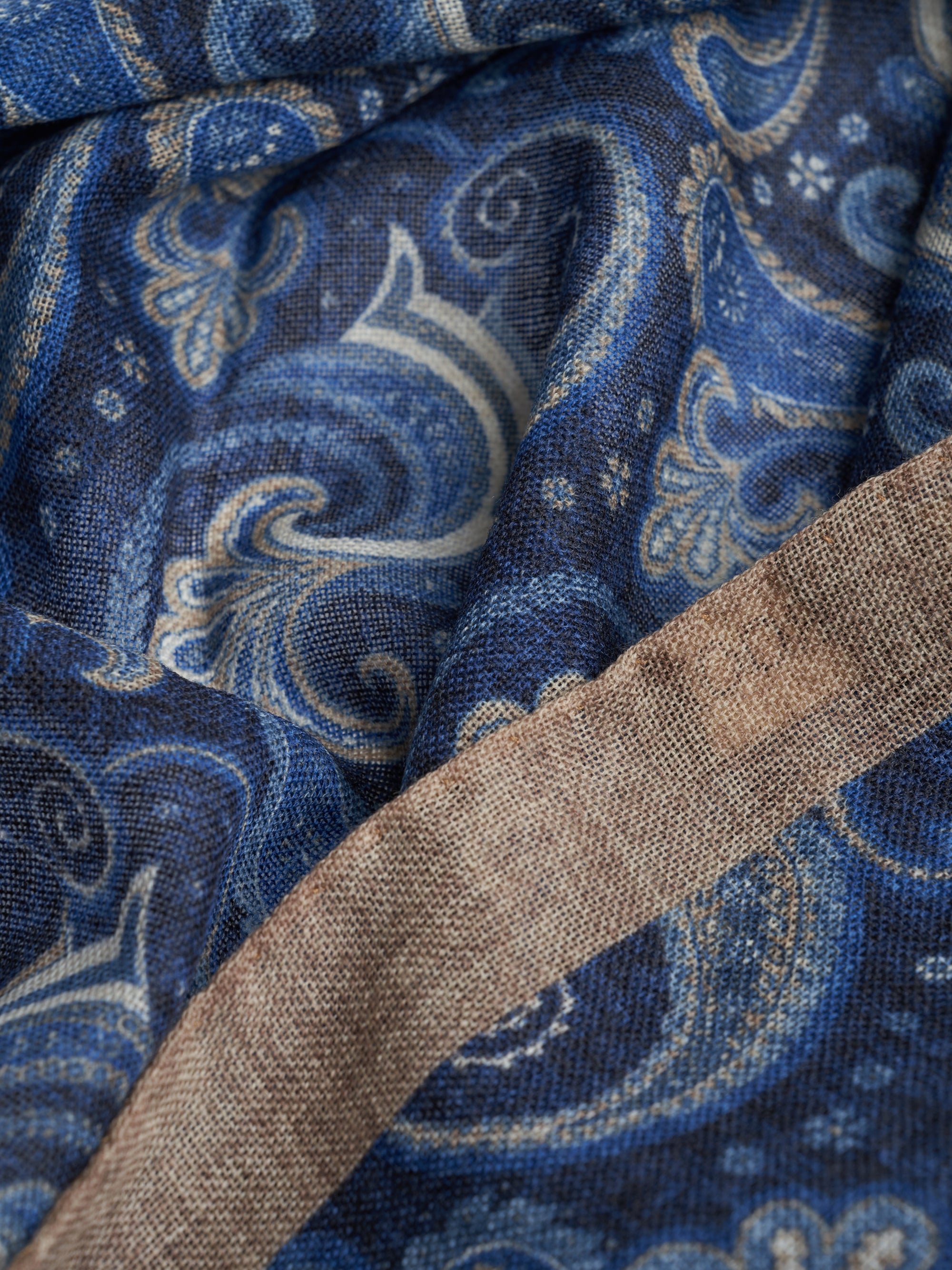 Indigo Hartley Wool Scarf
