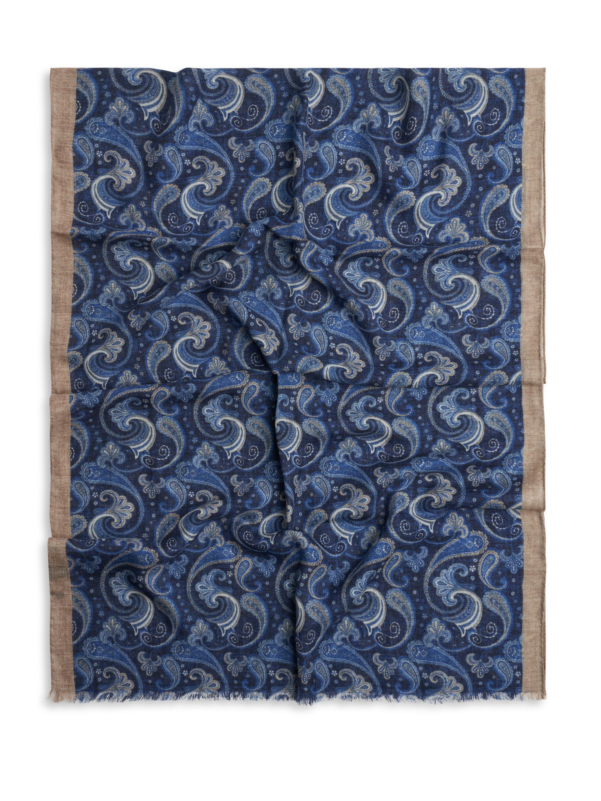 Indigo Hartley Wool Scarf