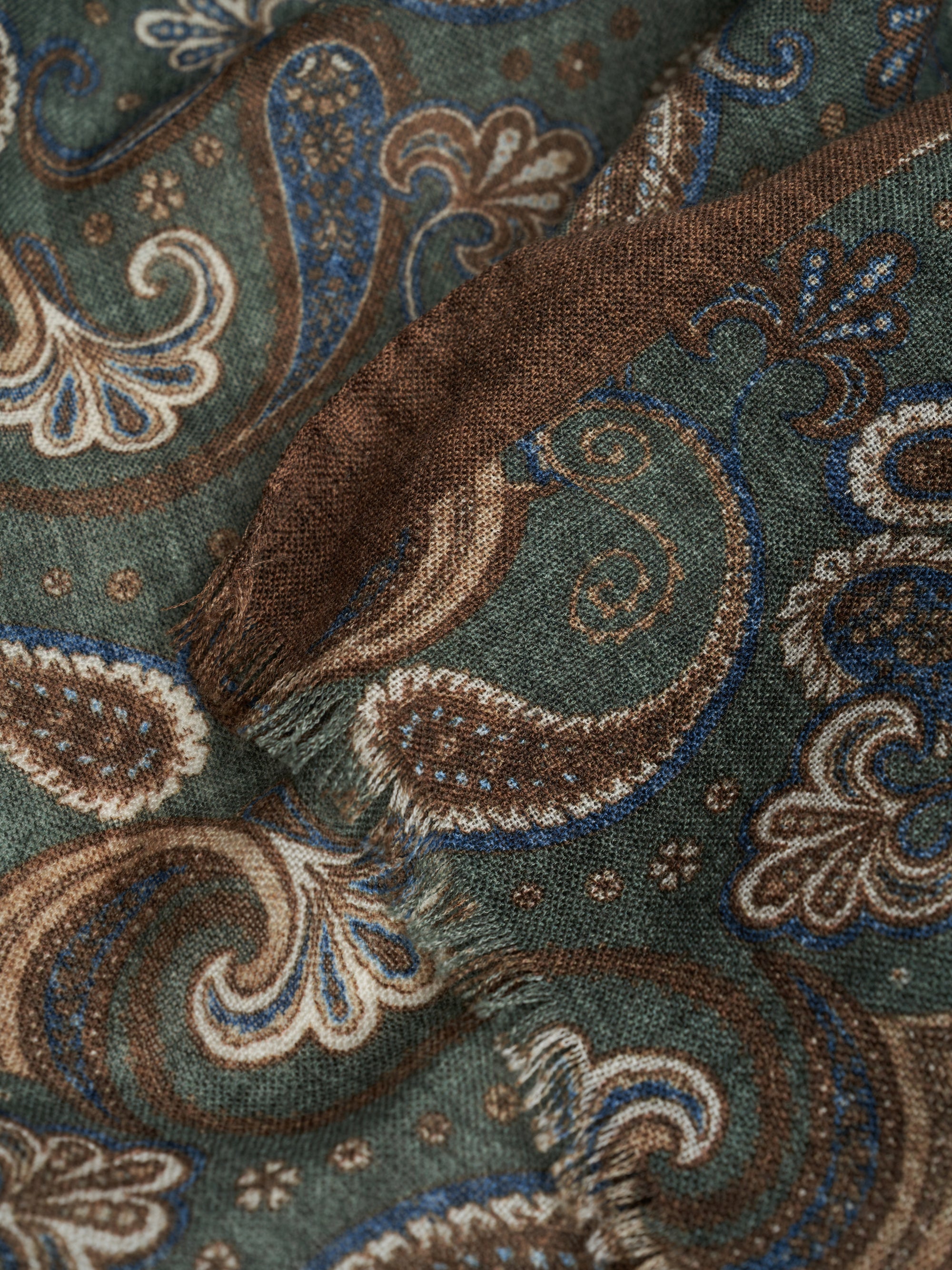 Olive Hartley Wool Scarf