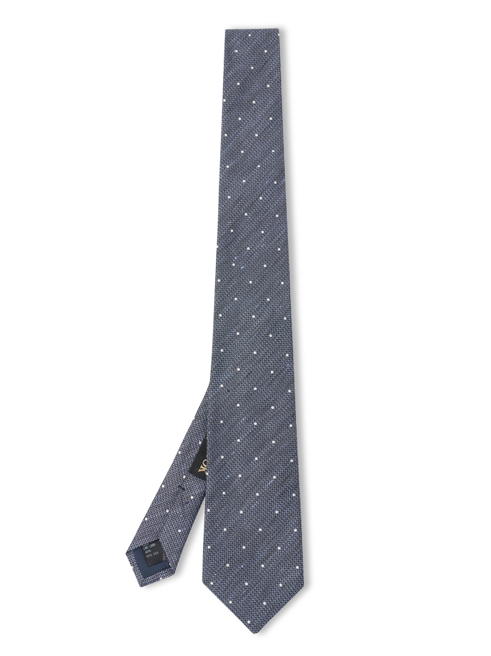 Navy Ledbury Linen Tie