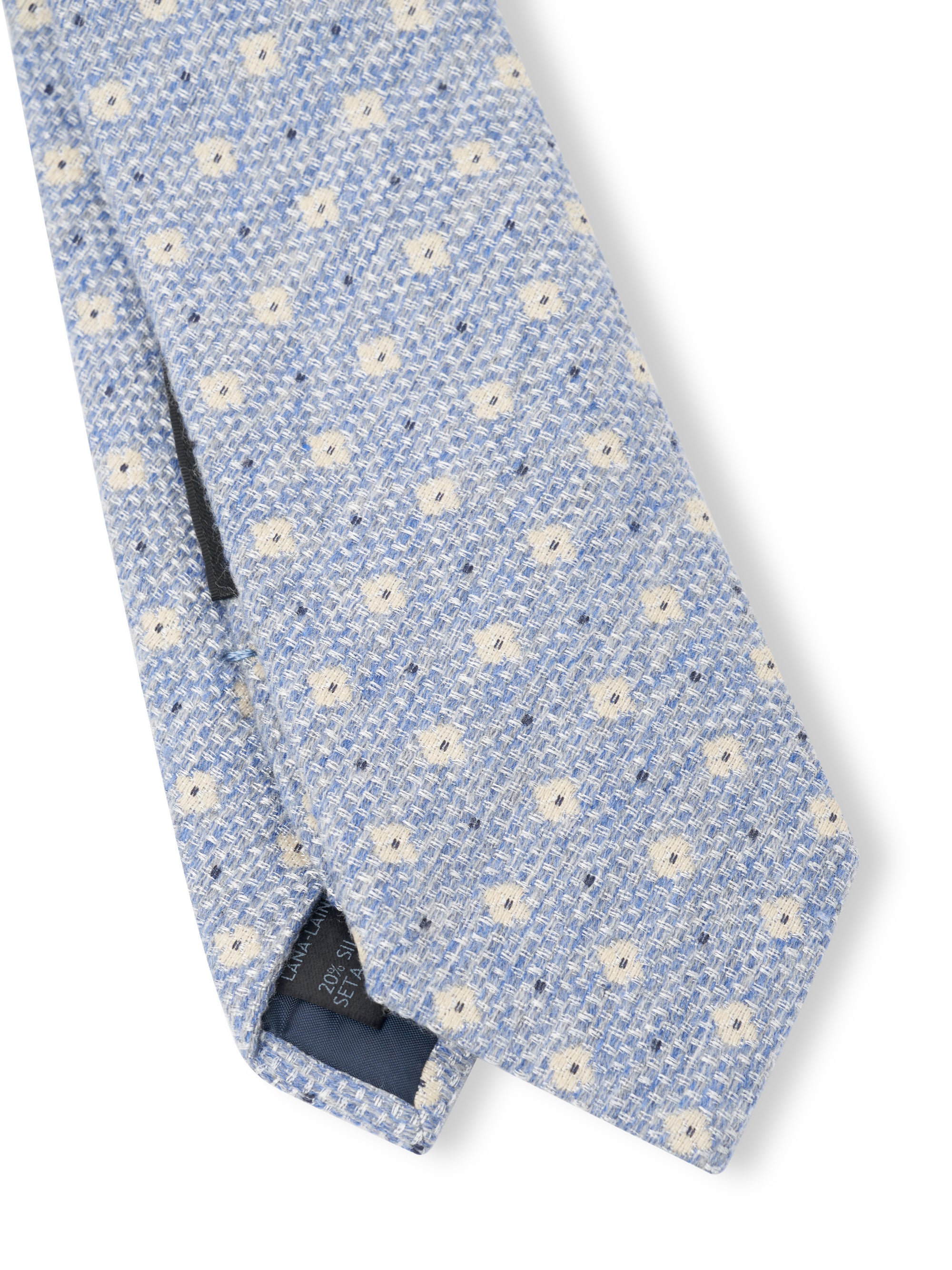 Light Blue Pryton Wool Tie