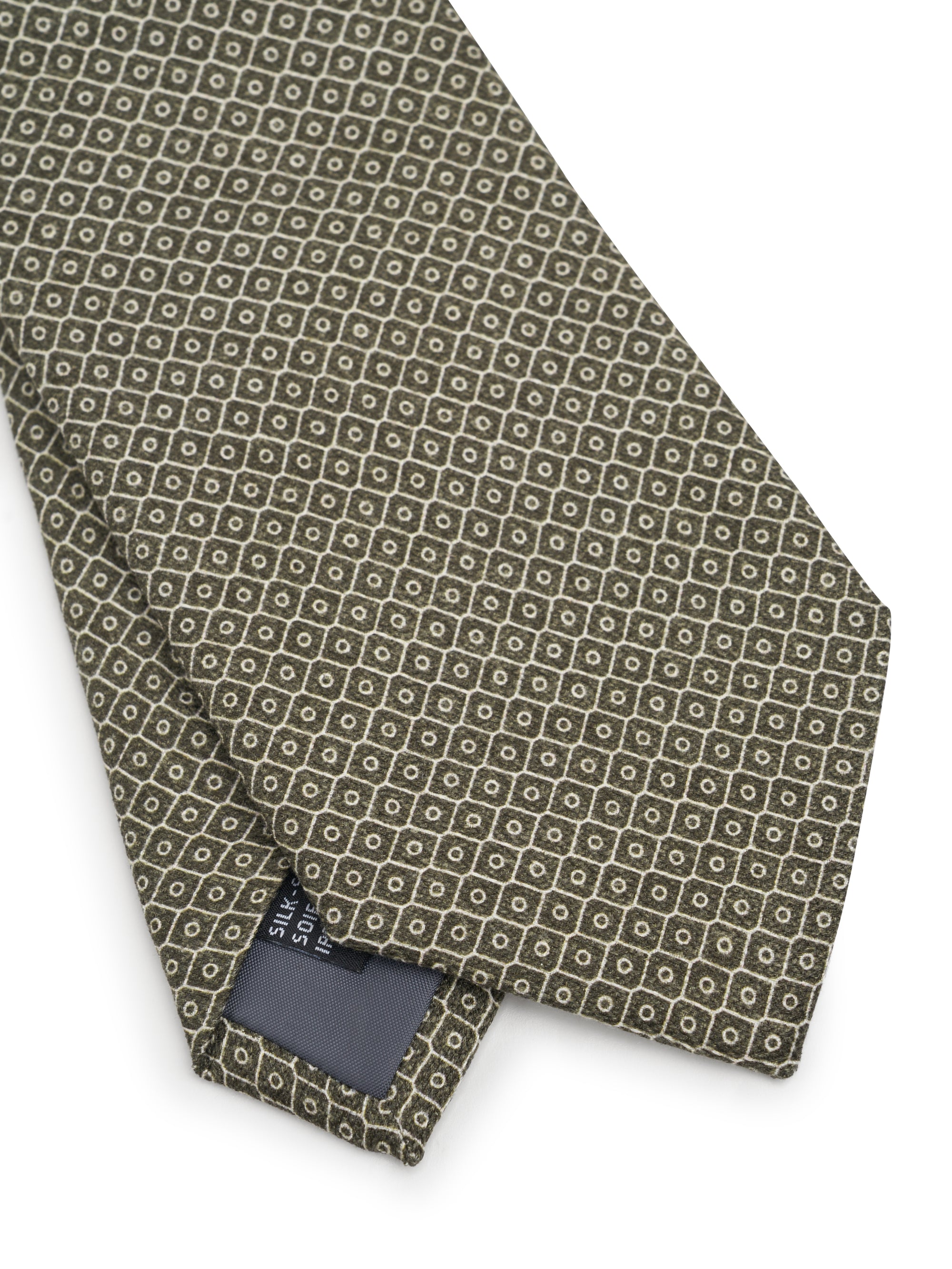 Green Crowell Silk Tie
