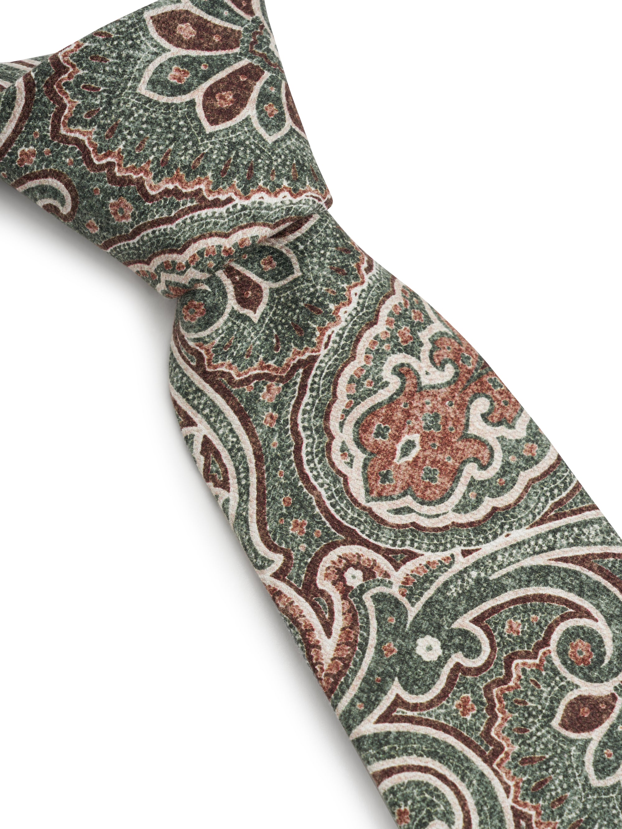 Green Overton Silk Tie