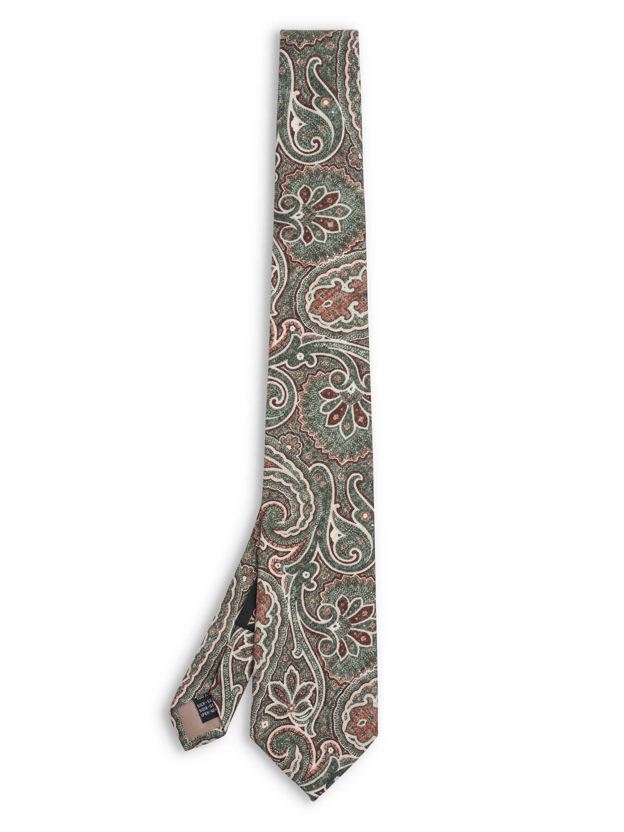 Green Overton Silk Tie