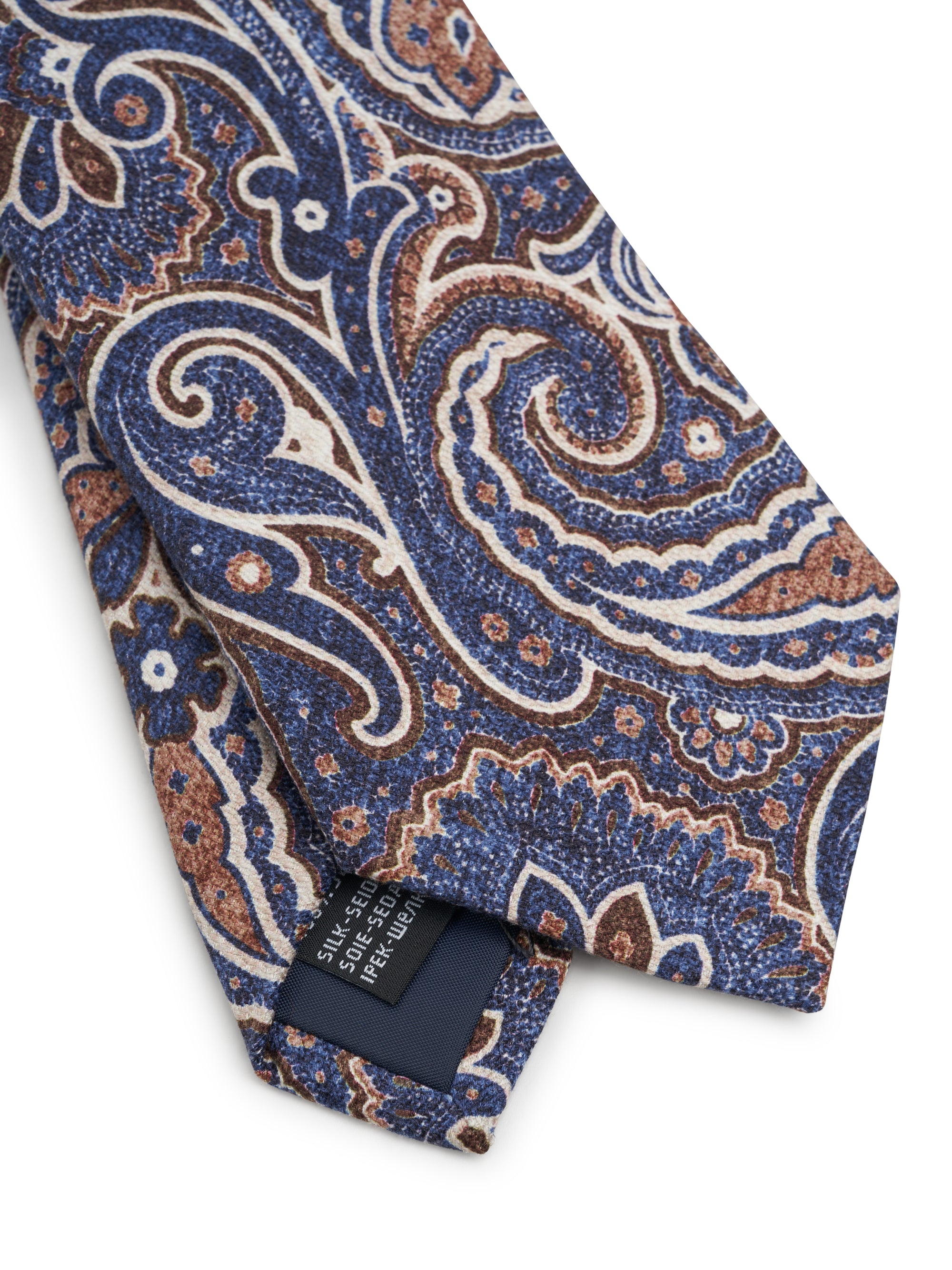 Indigo Overton Silk Tie