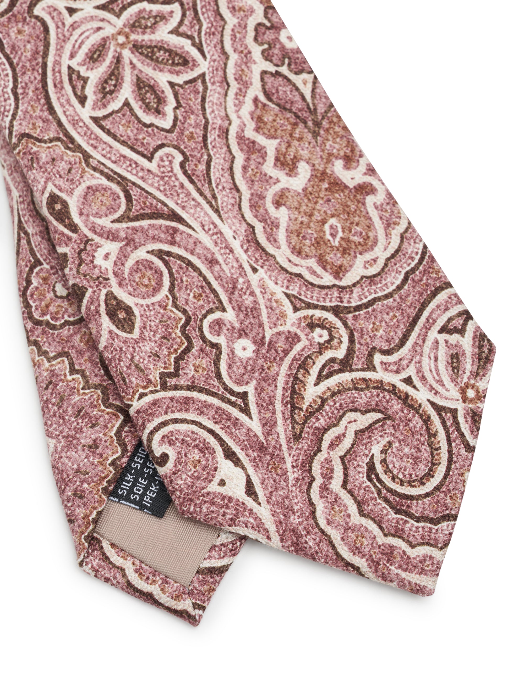 Pink Overton Silk Tie