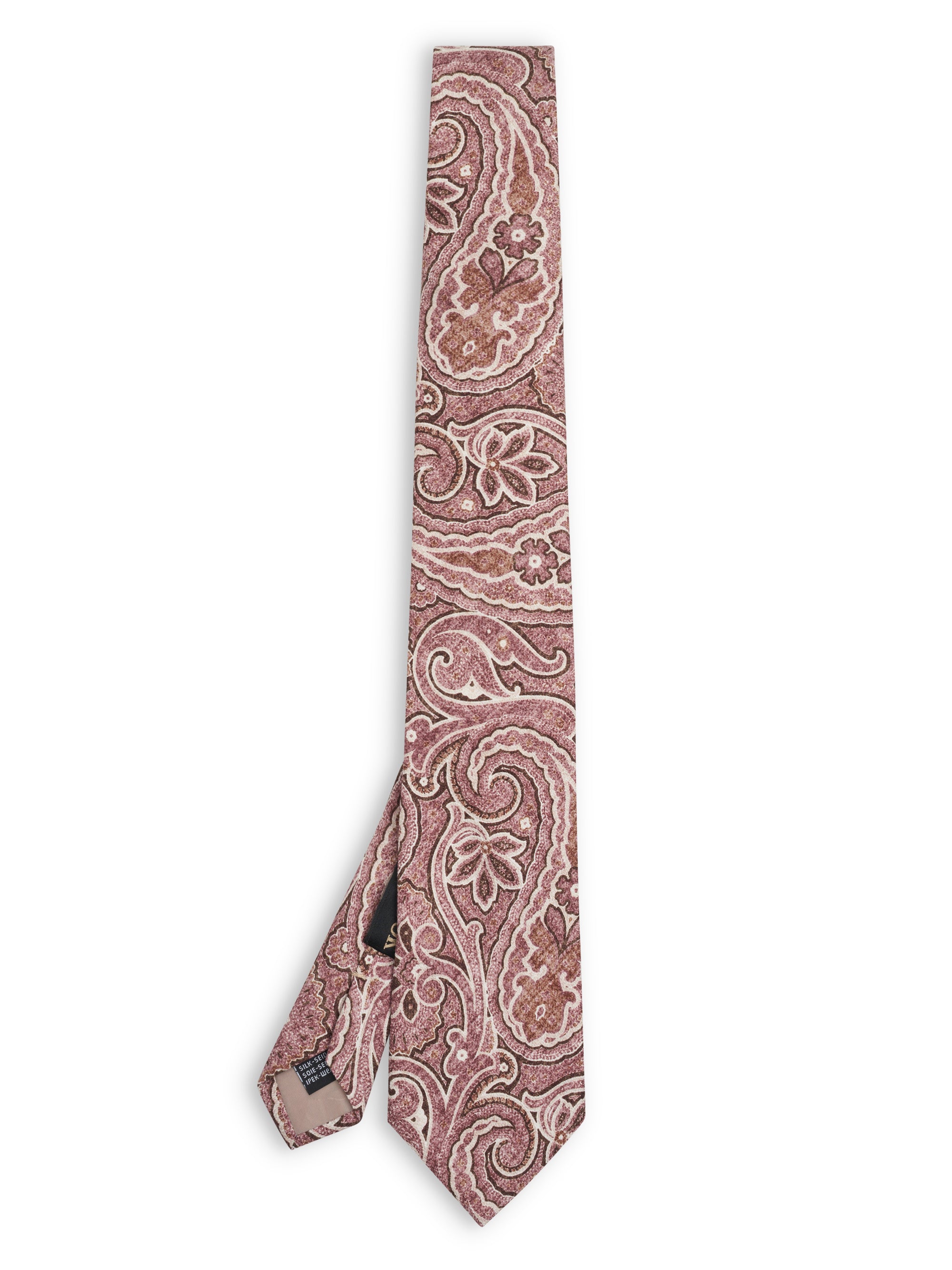 Pink Overton Silk Tie