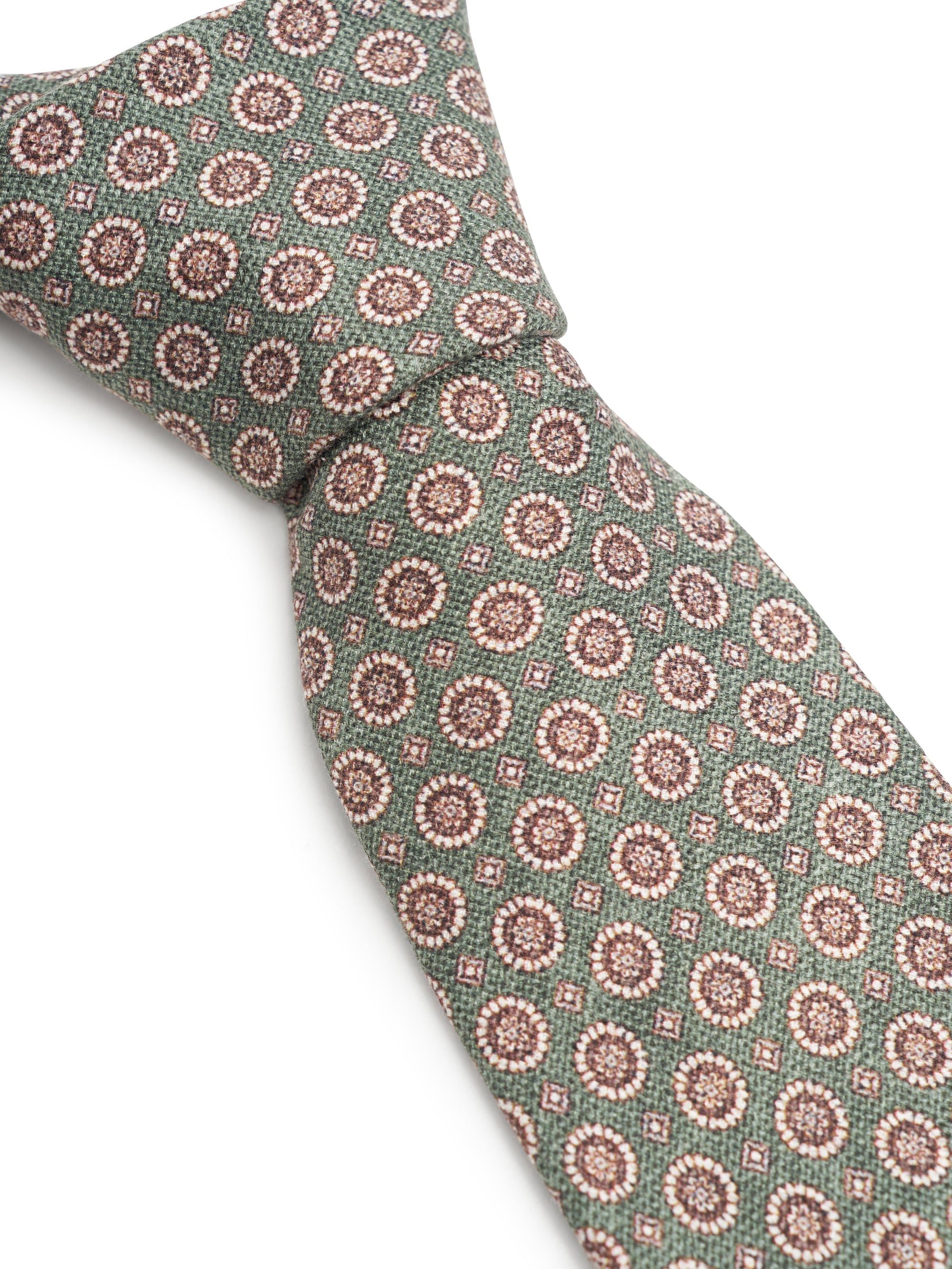 Green Radley Spot Silk Tie
