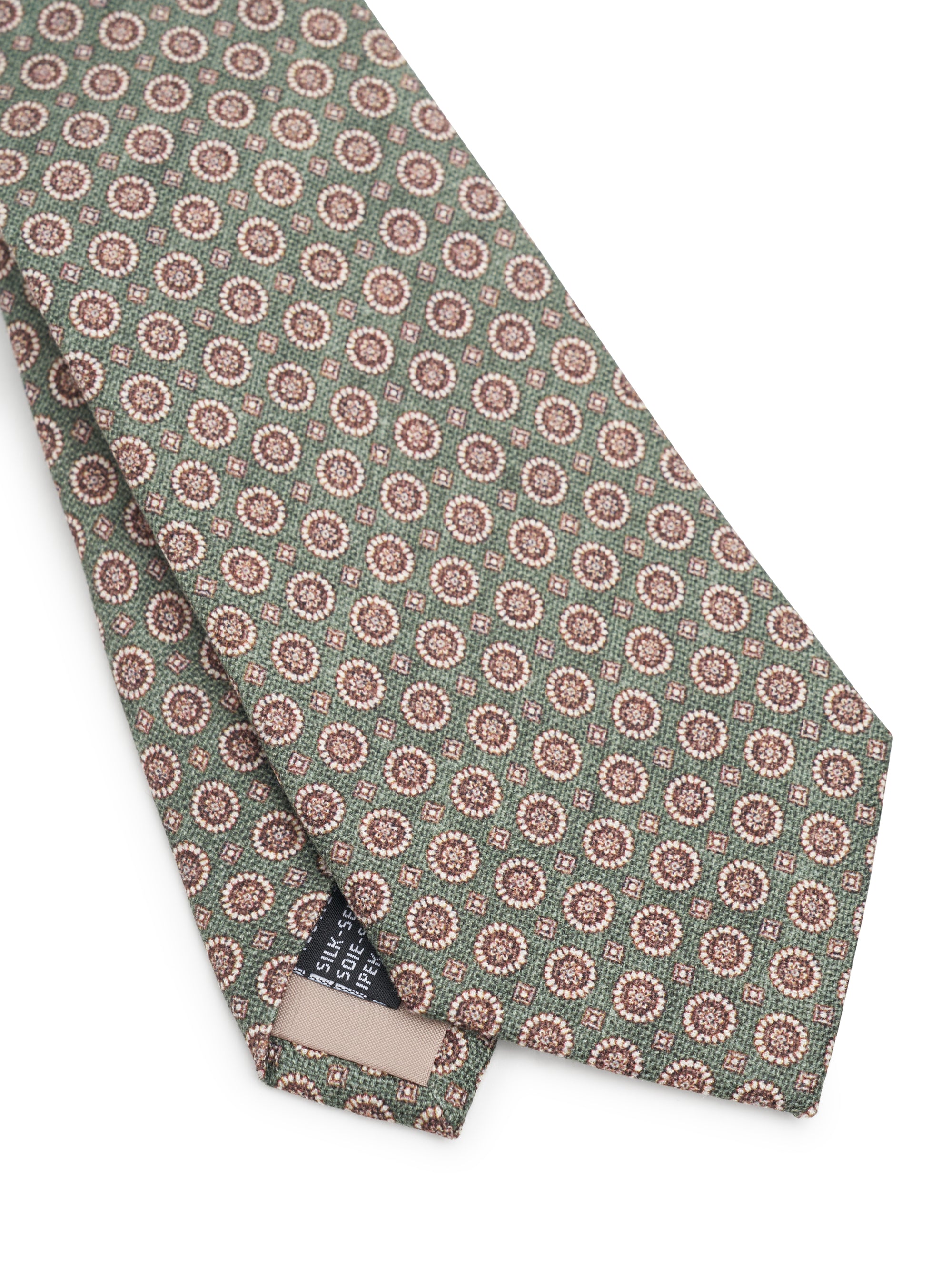 Green Radley Spot Silk Tie