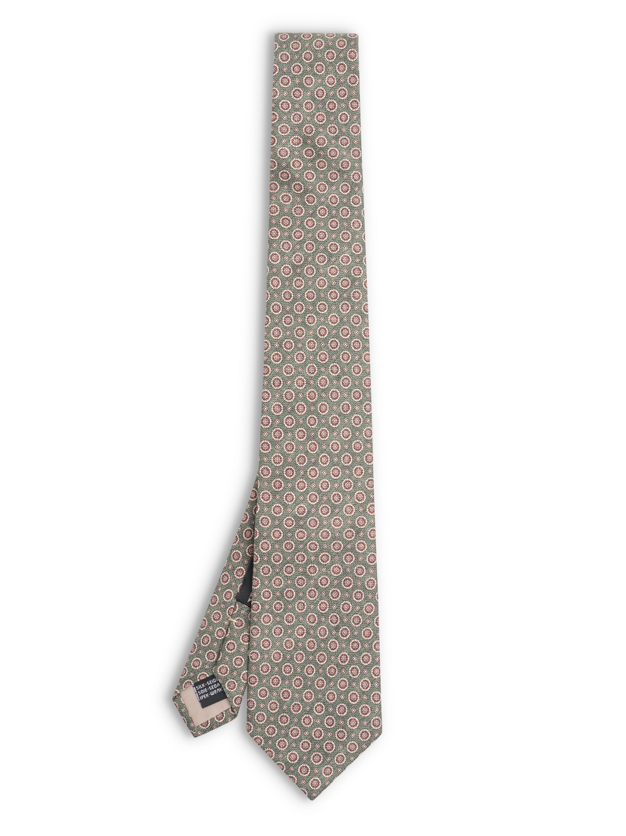 Green Radley Spot Silk Tie