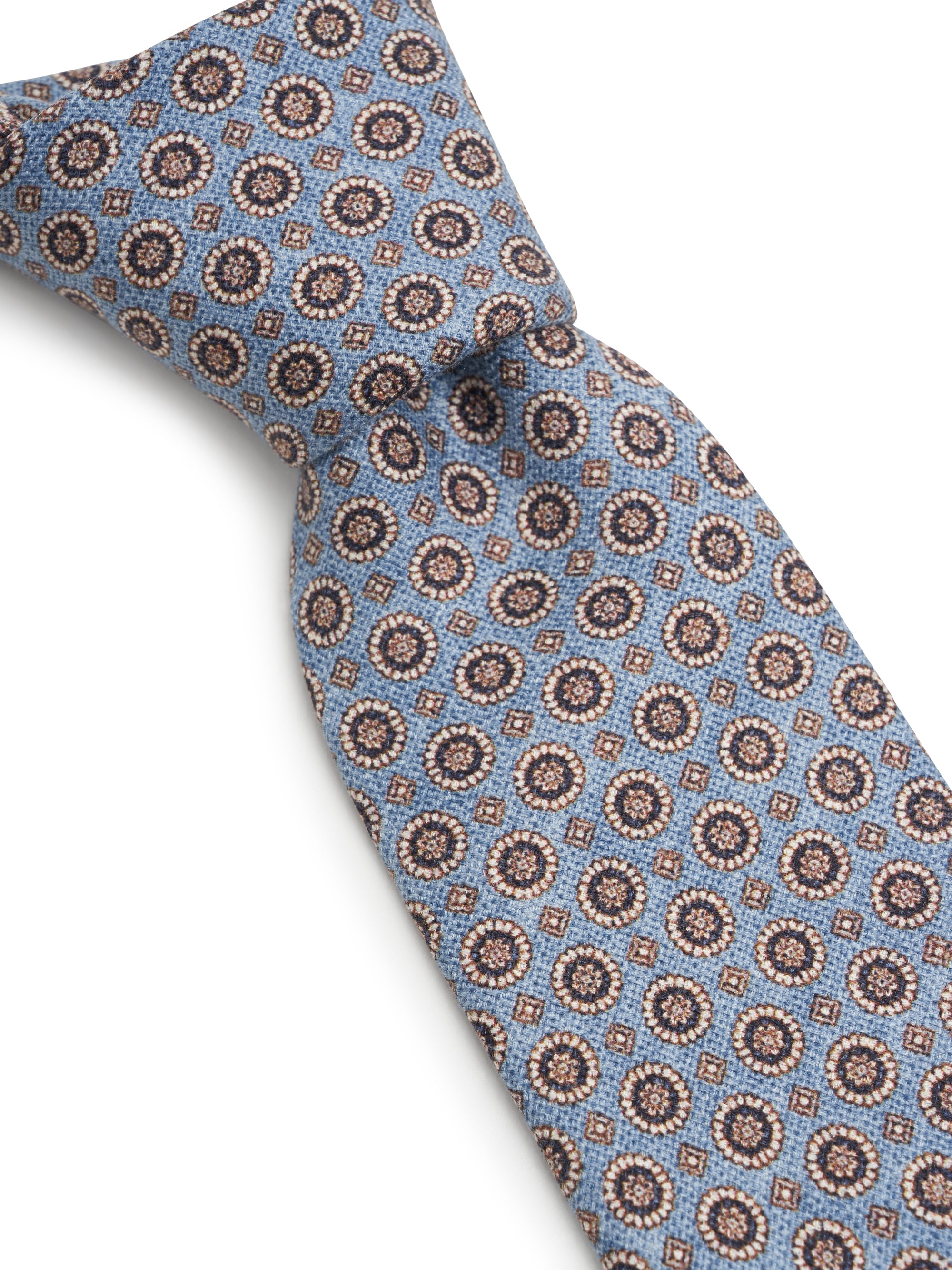 Light Blue Radley Spot Silk Tie
