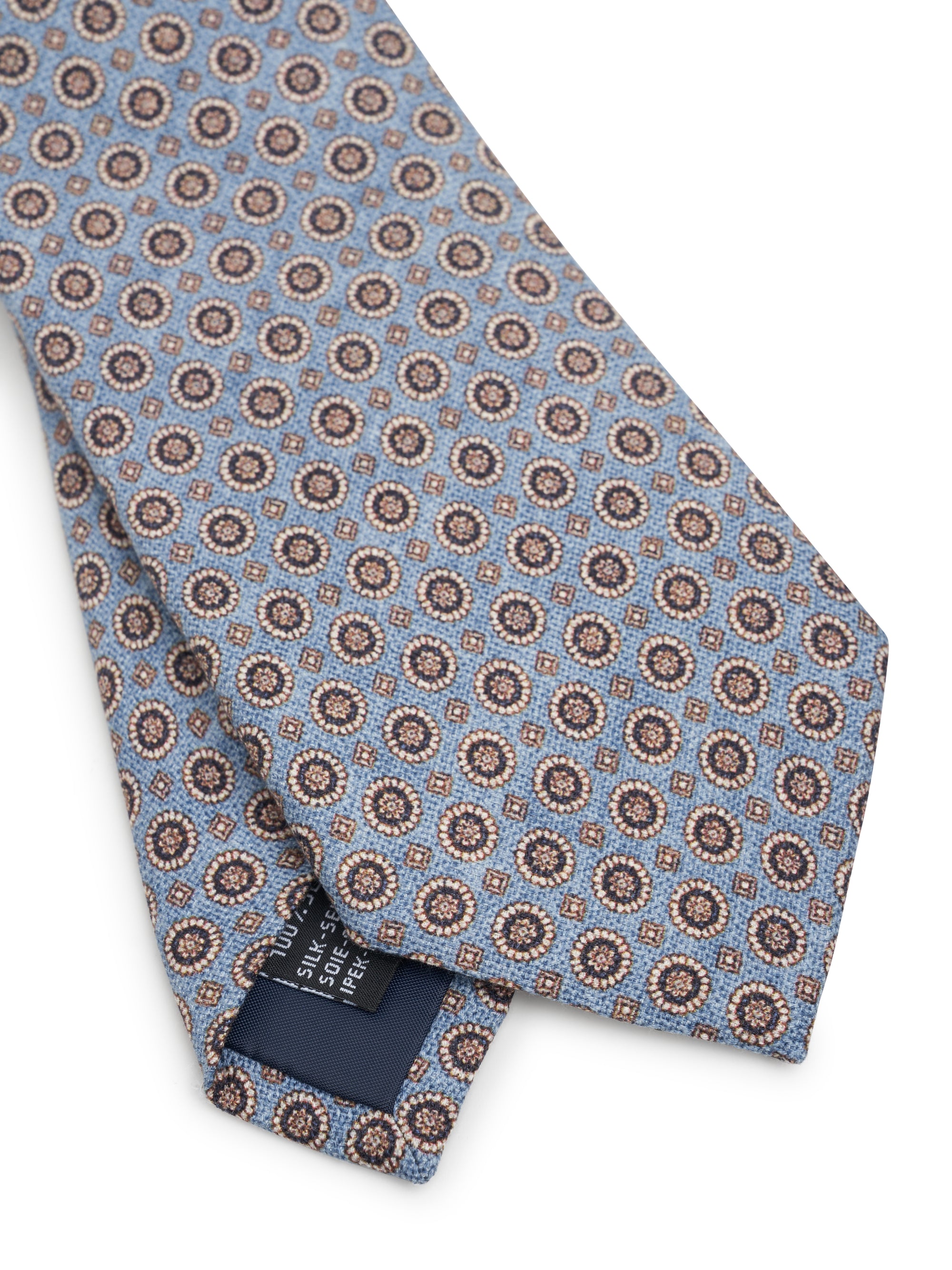 Light Blue Radley Spot Silk Tie
