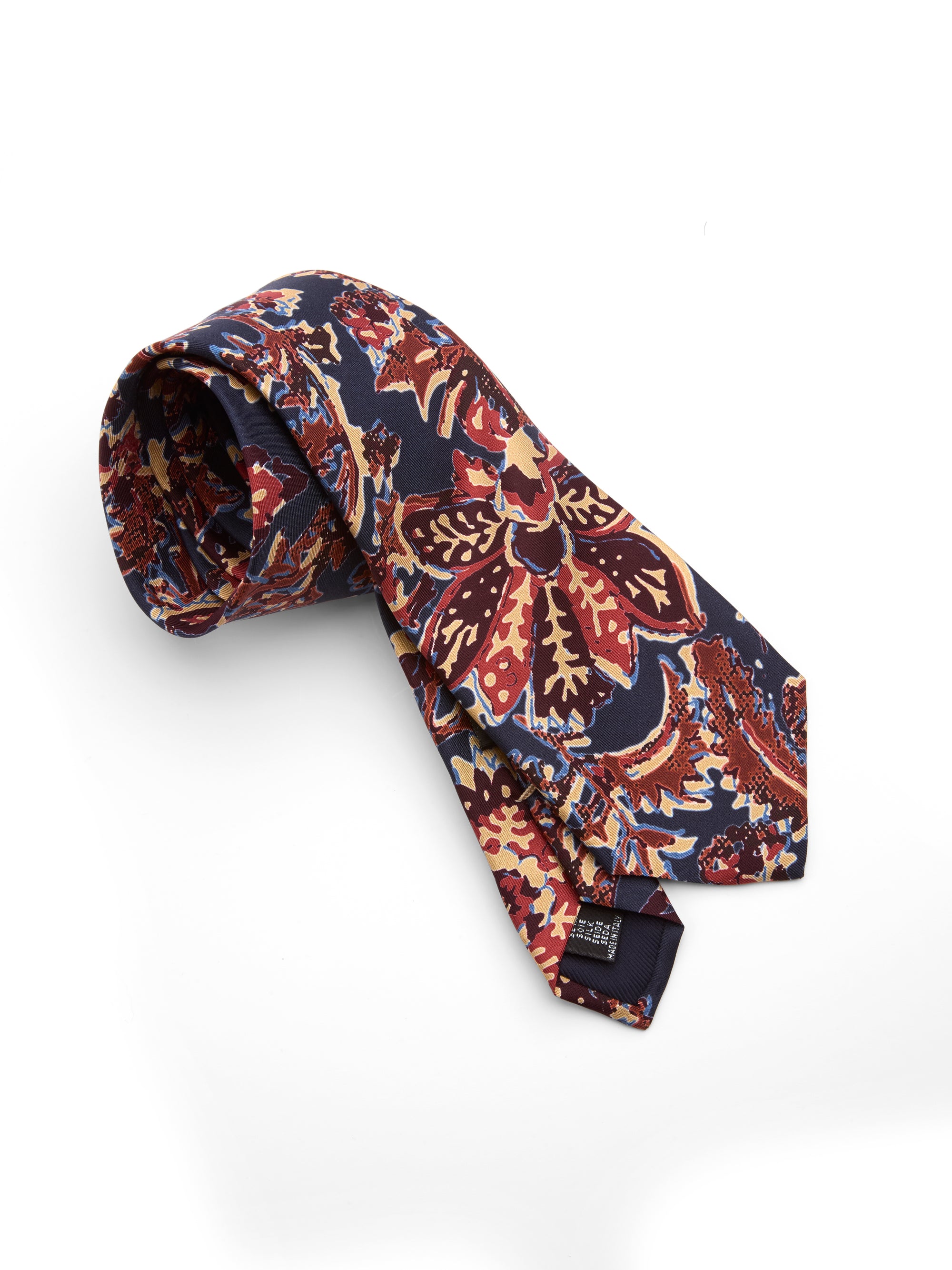 Blue / Purple Charleston Silk Tie
