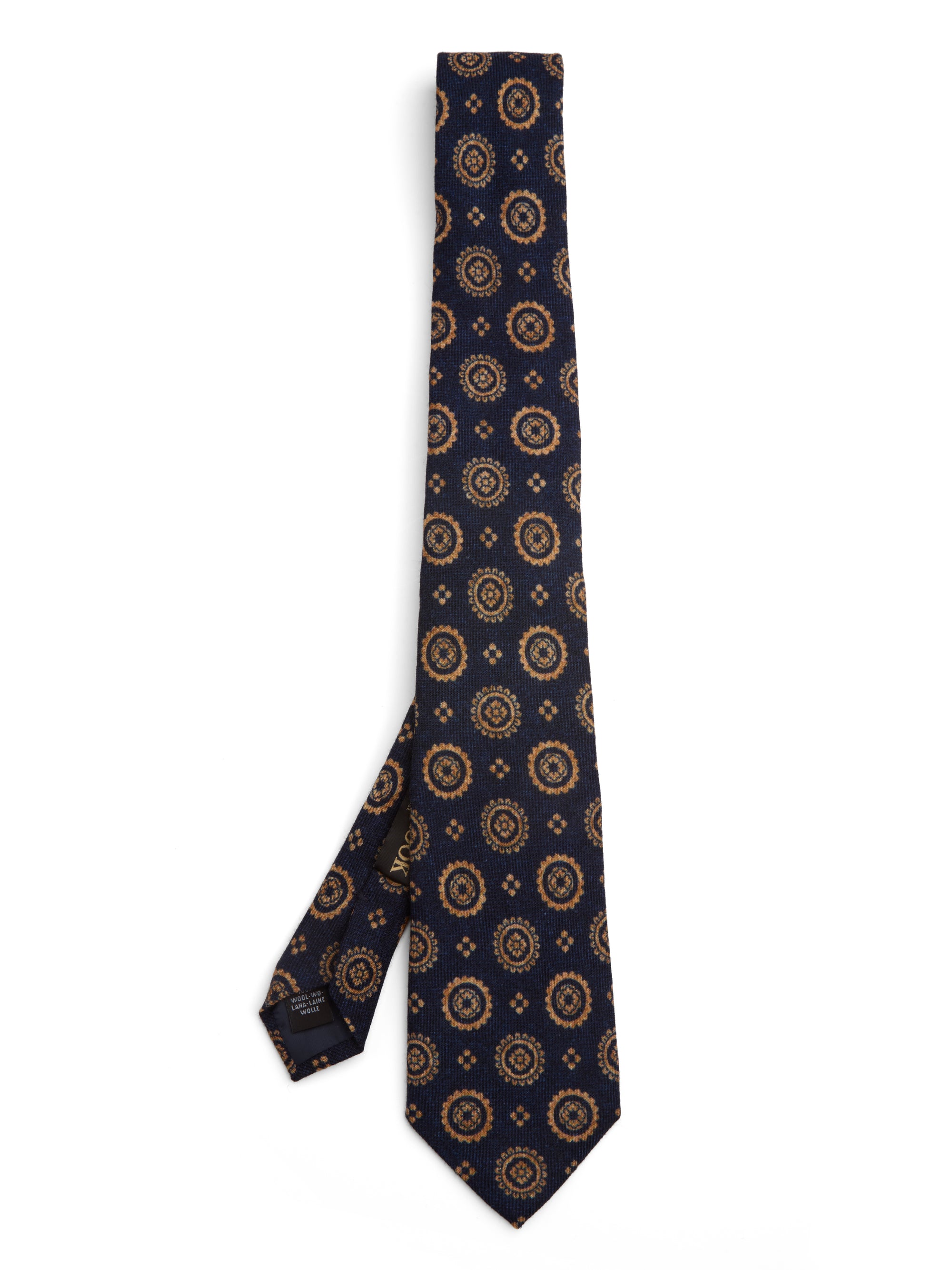 Indigo Blue Wilmington Wool Tie