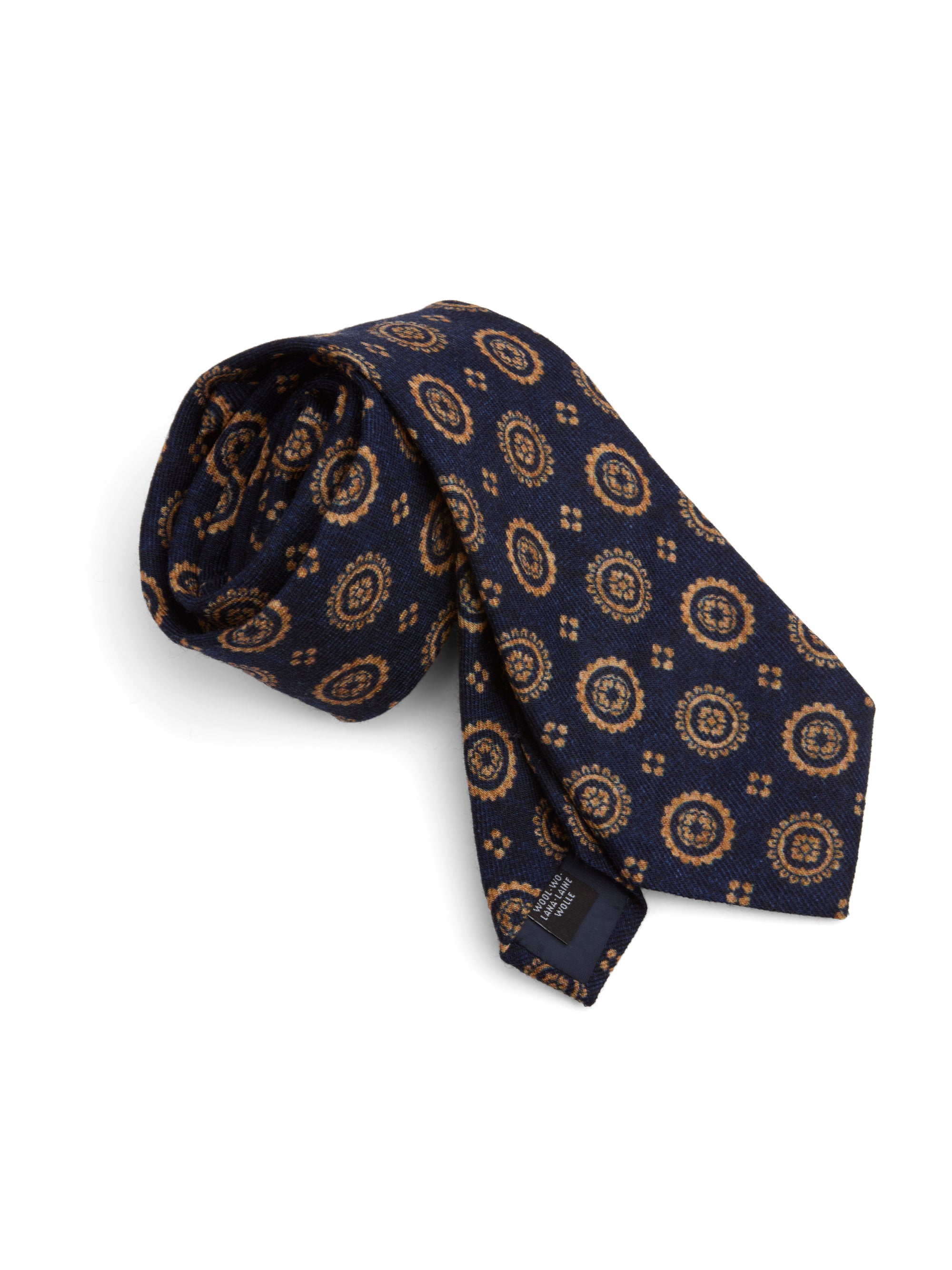 Indigo Blue Wilmington Wool Tie