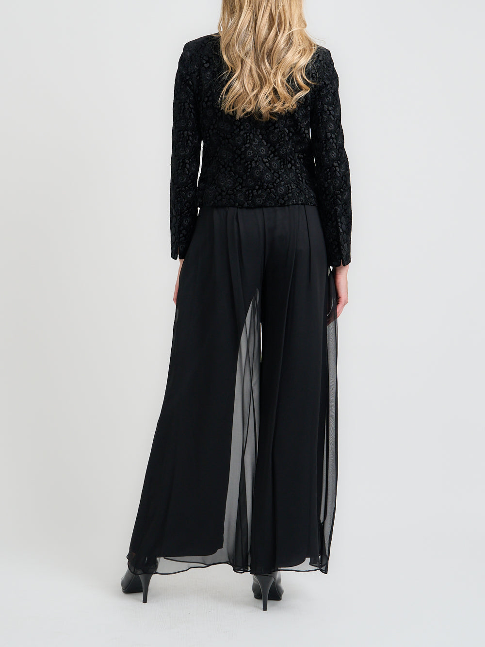 Chiswick Jacket Black Clyde Silk Velvet