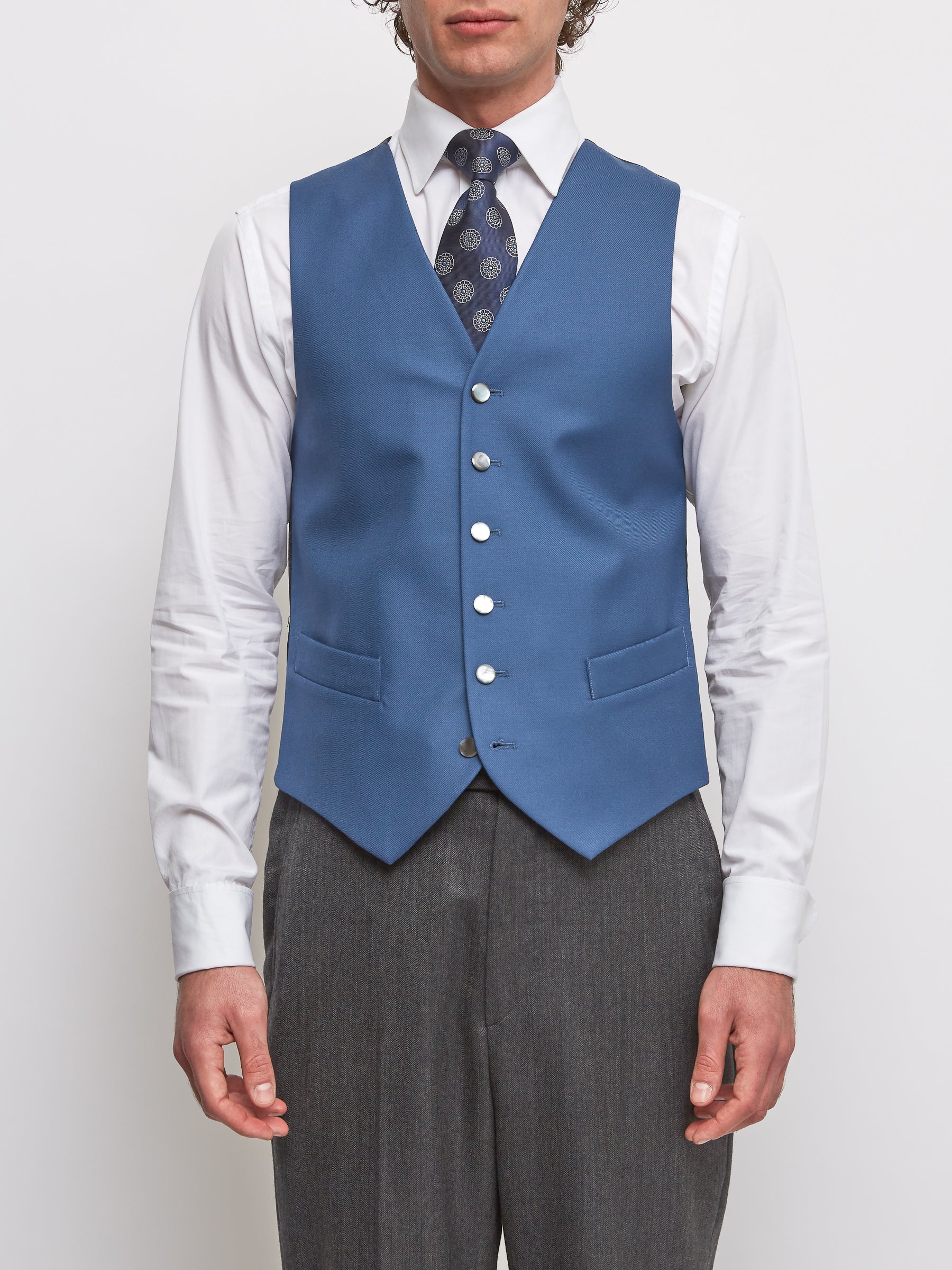 Six deals button vest