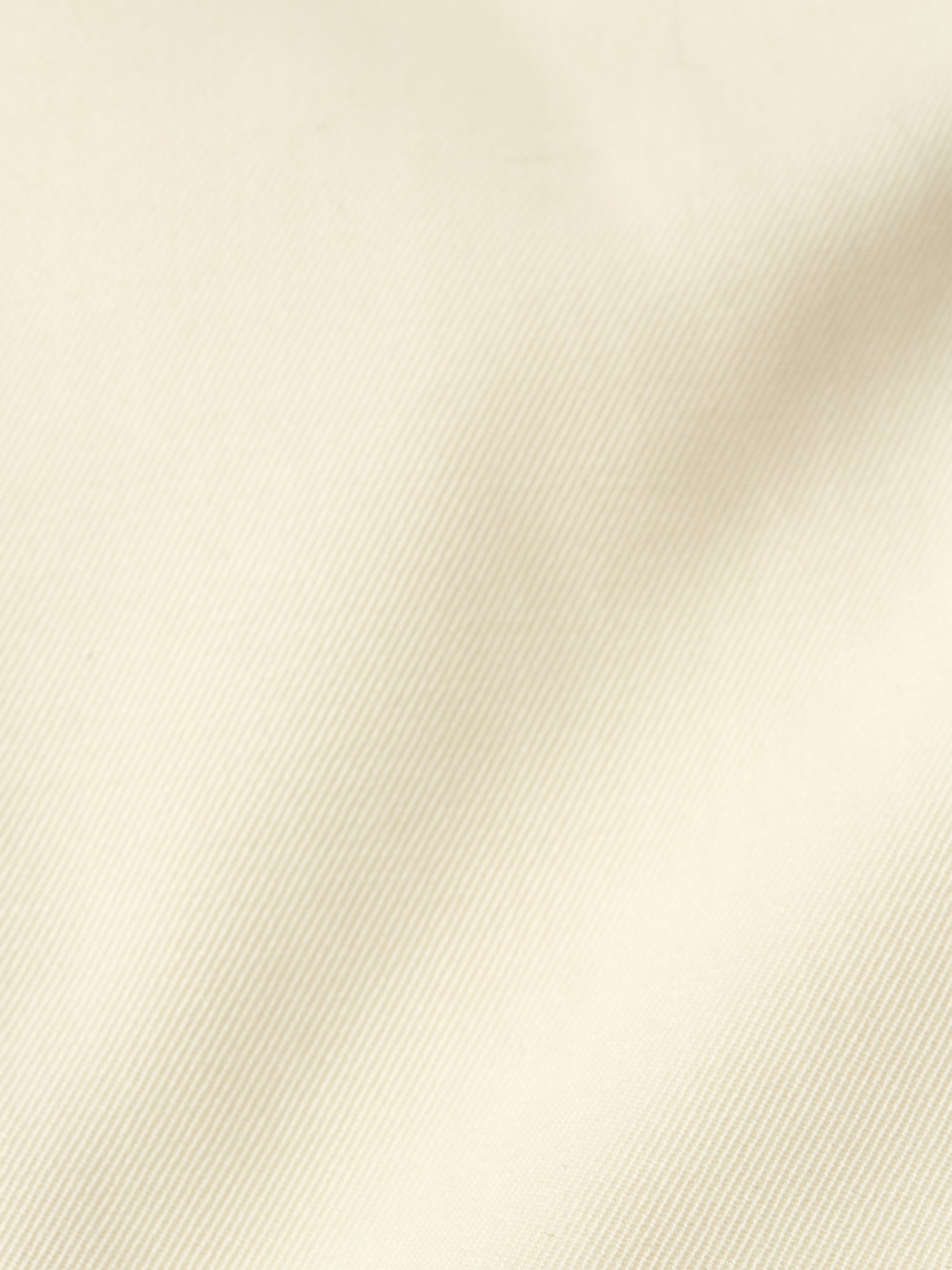 Cream Gabardine Wool Double Breasted Waistcoat