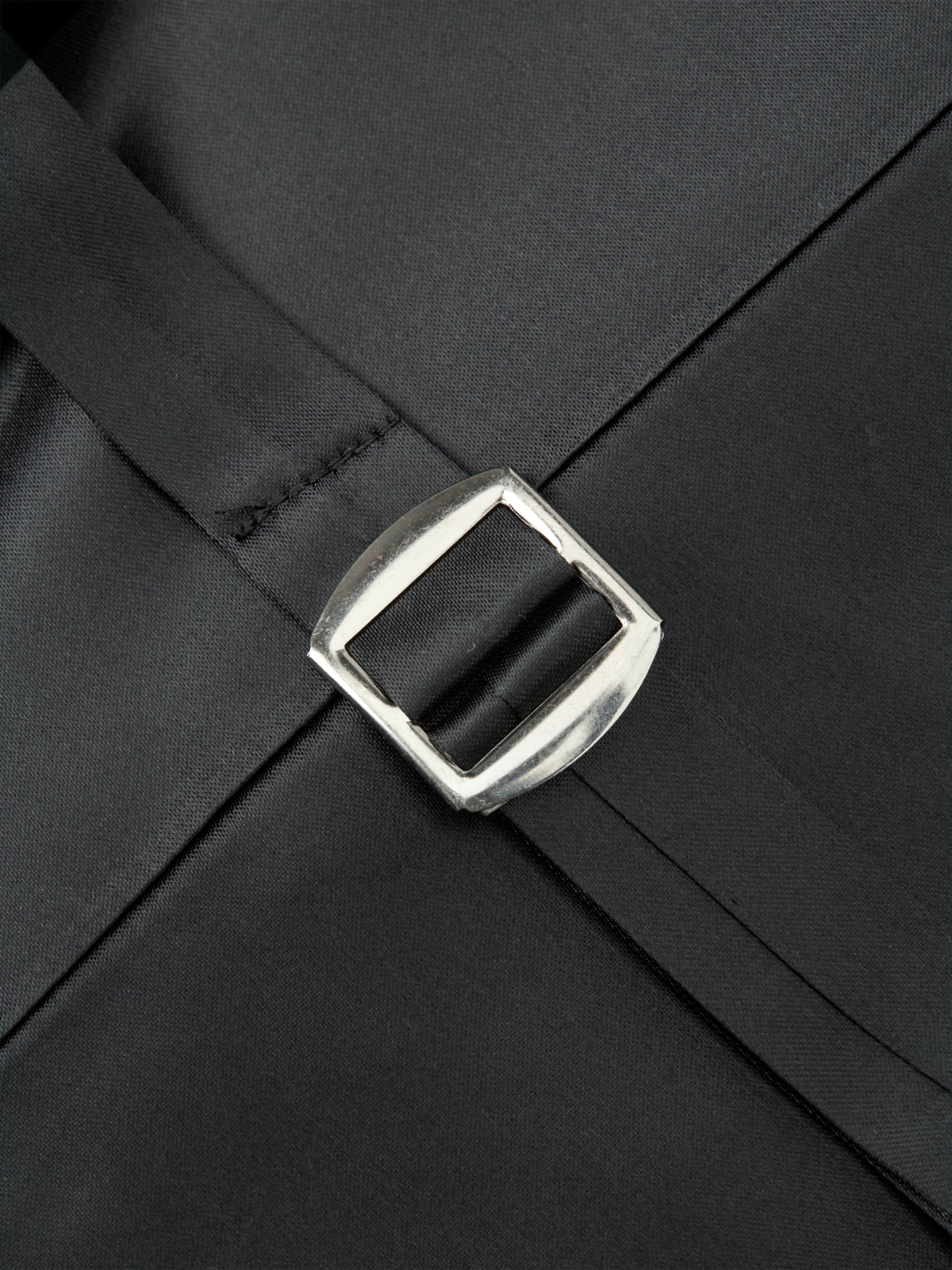 Olive Velvet Cotton Single Breasted 6 Button Piped Waistcoat