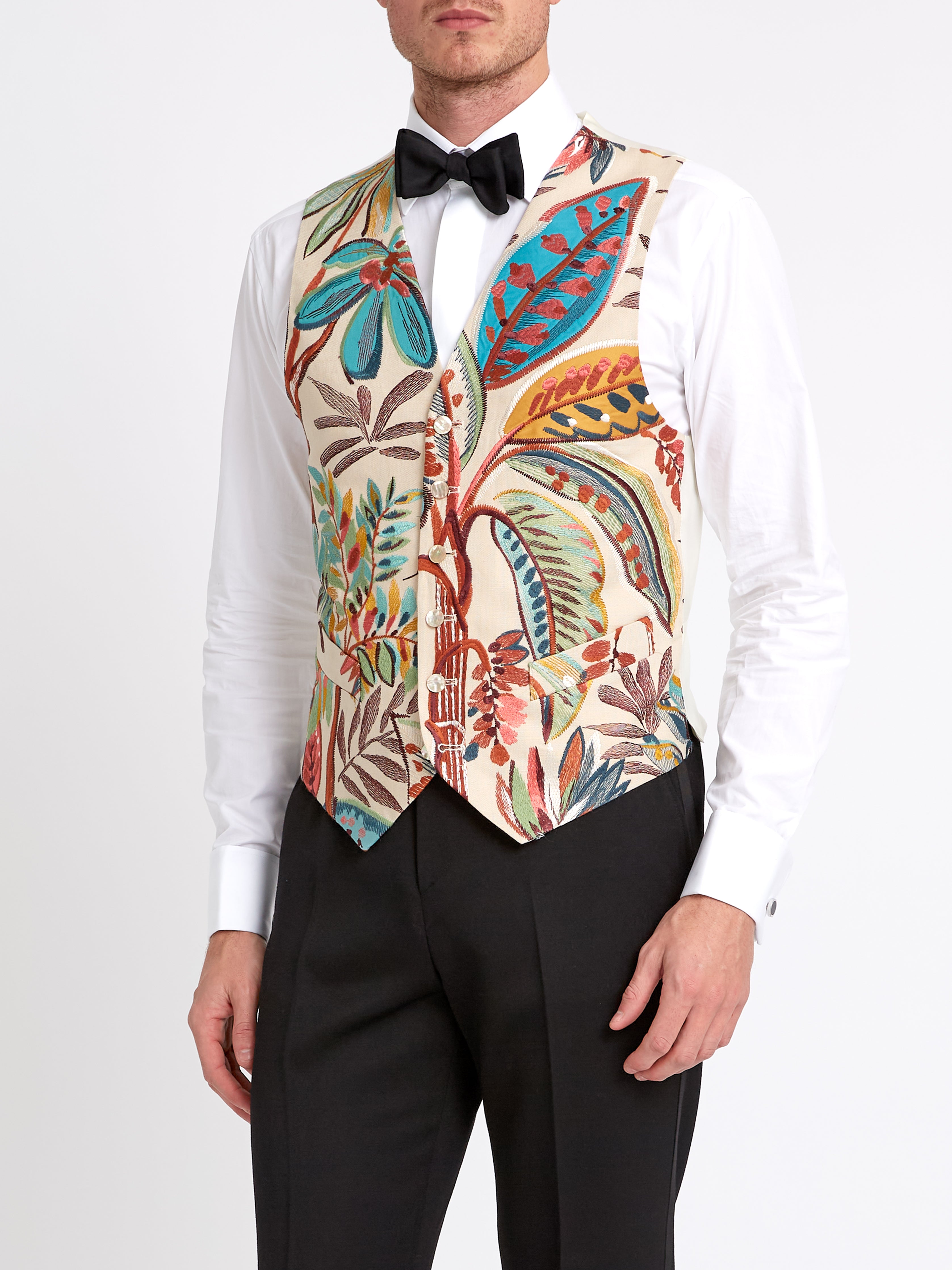 High button outlet waistcoat