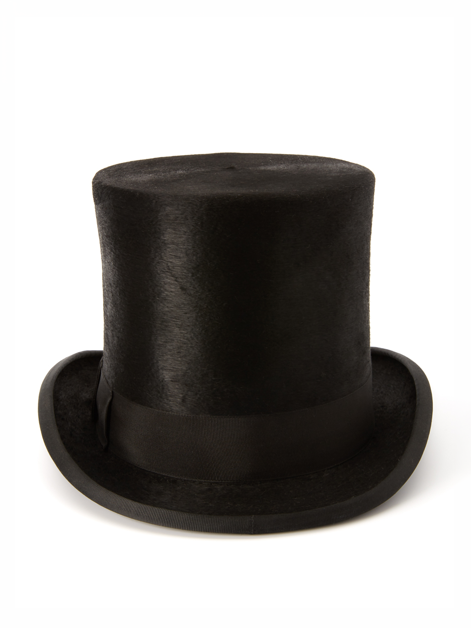 Favourbrook Black Felt Fur Top Hat