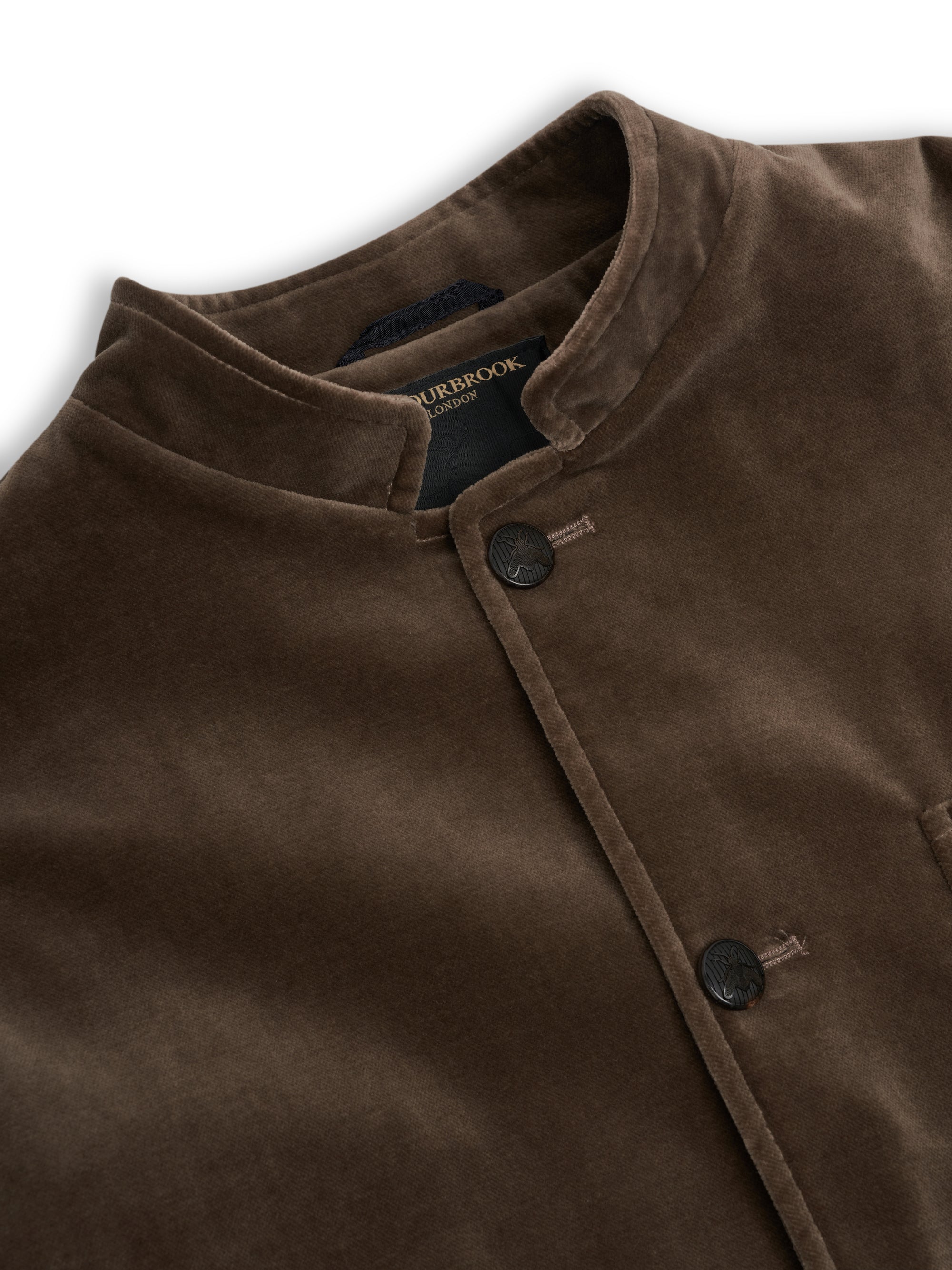 Fawn Velvet Cotton Artist Jacket
