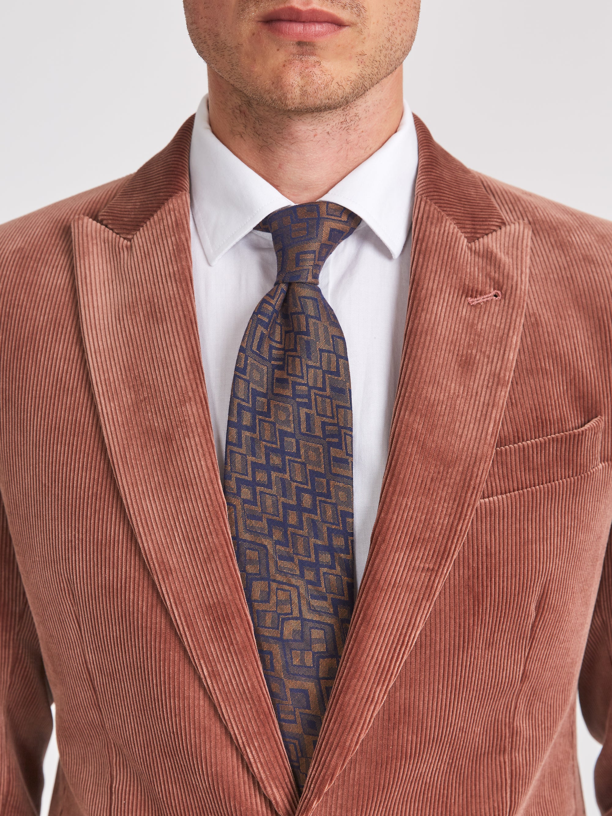 Dusk Pink Hatfield Cord Newport Jacket