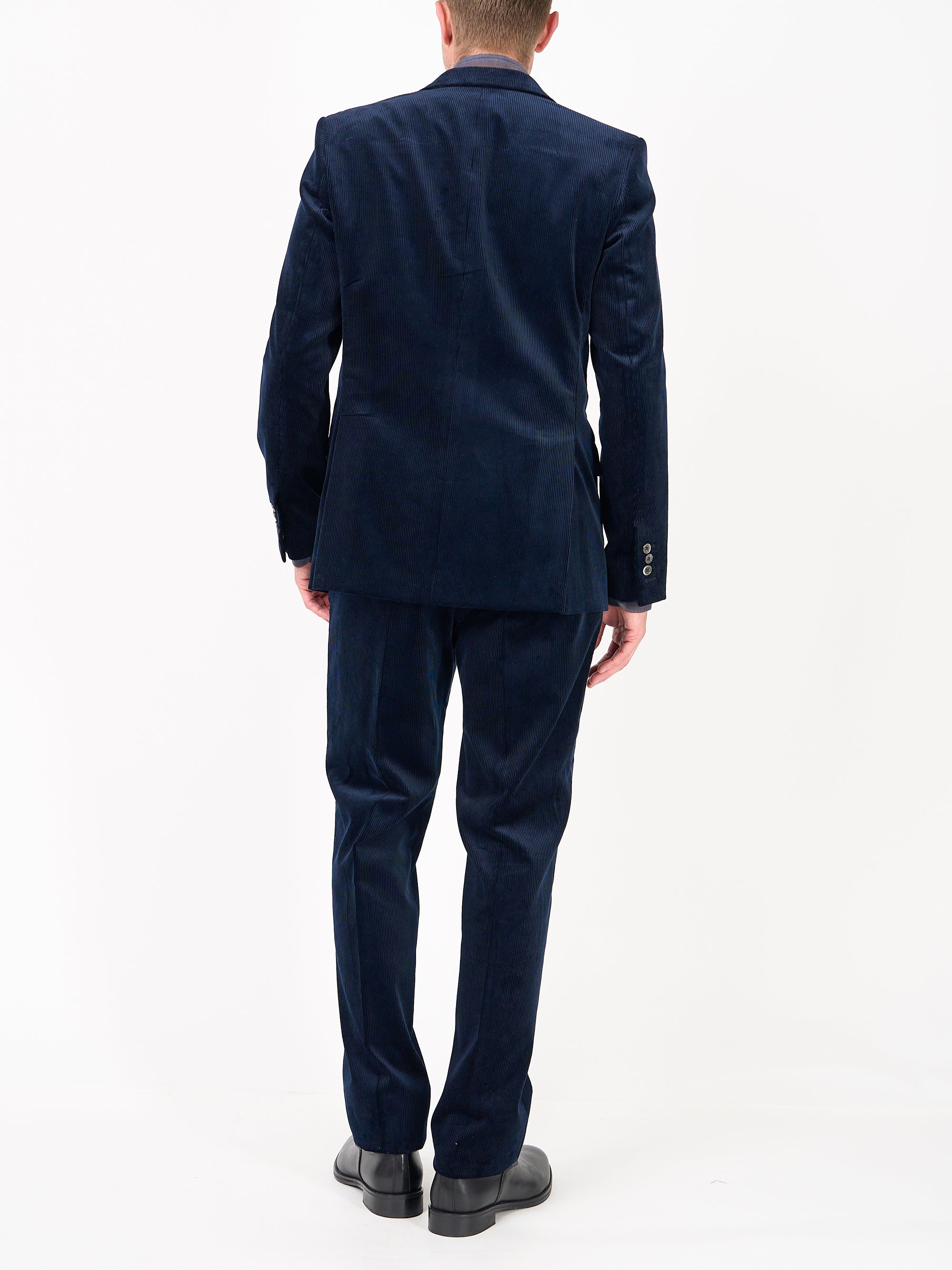 Navy Hatfield Cord Newport Jacket