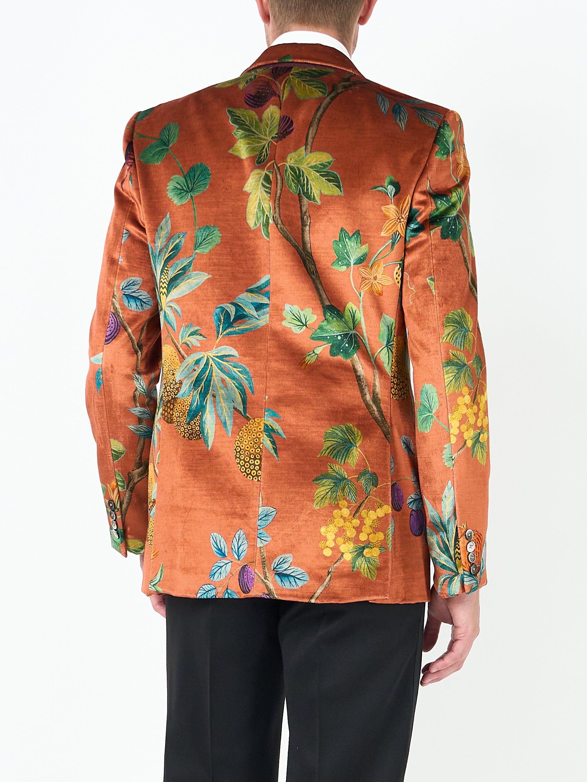 Copper Regency Velvet Newport Jacket