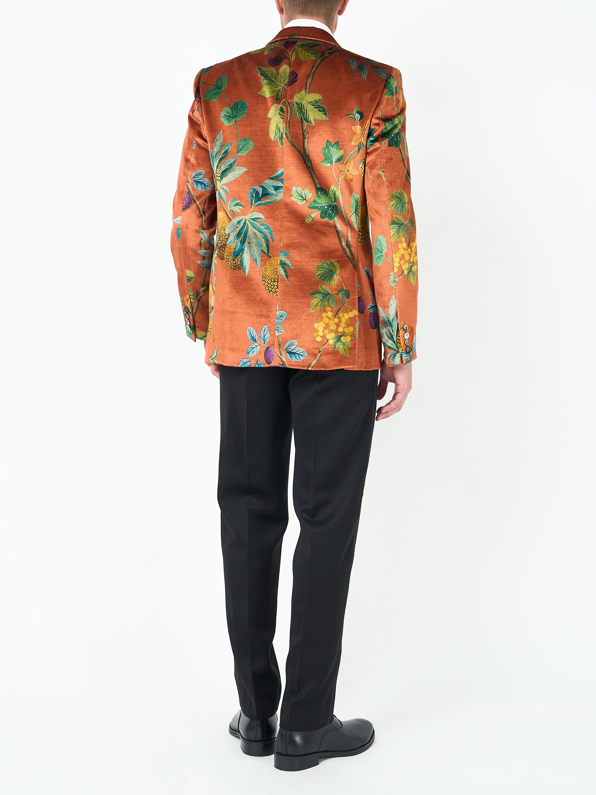 Copper Regency Velvet Newport Jacket