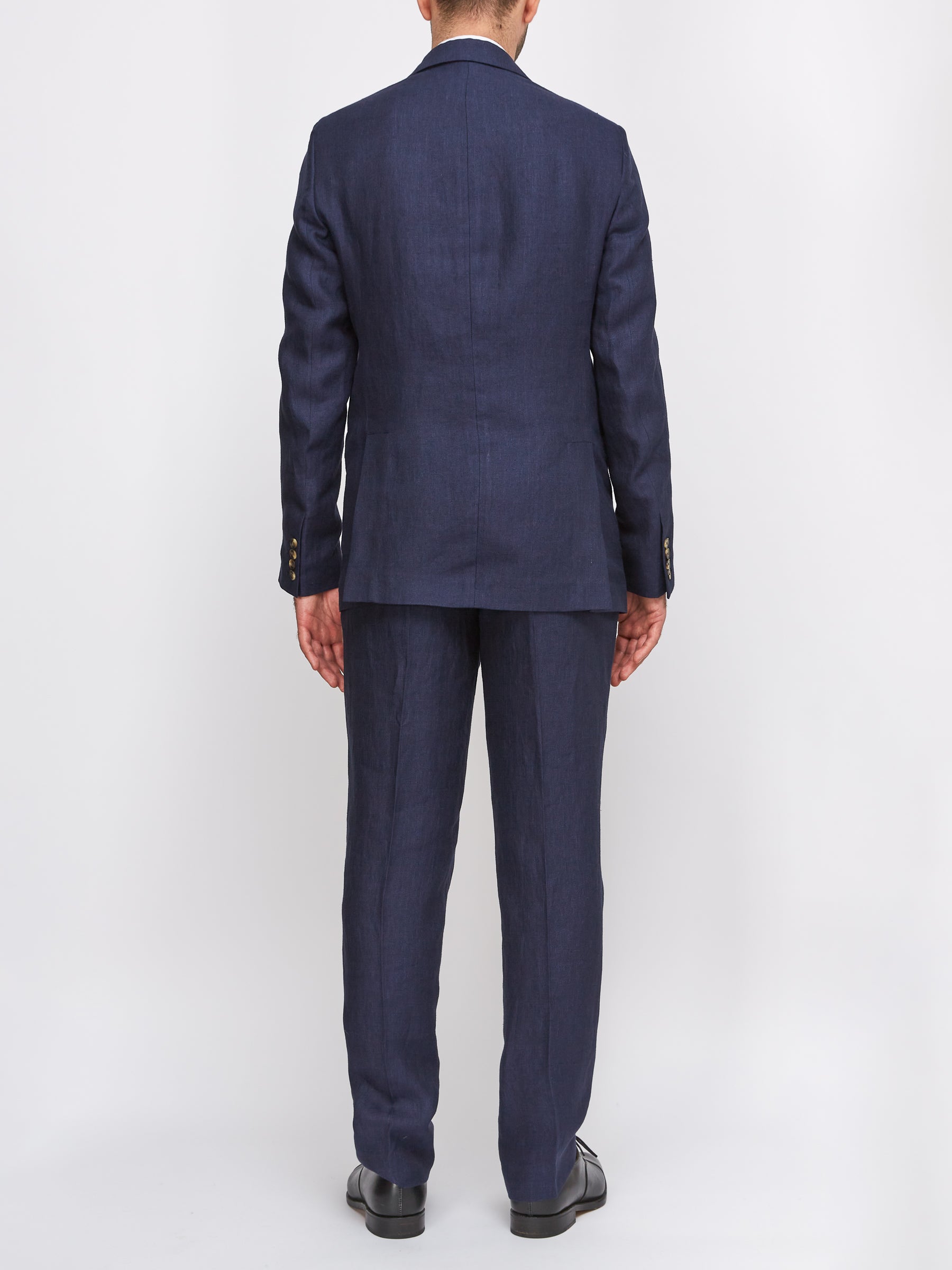 Navy Ethan Herringbone Ebury Jacket