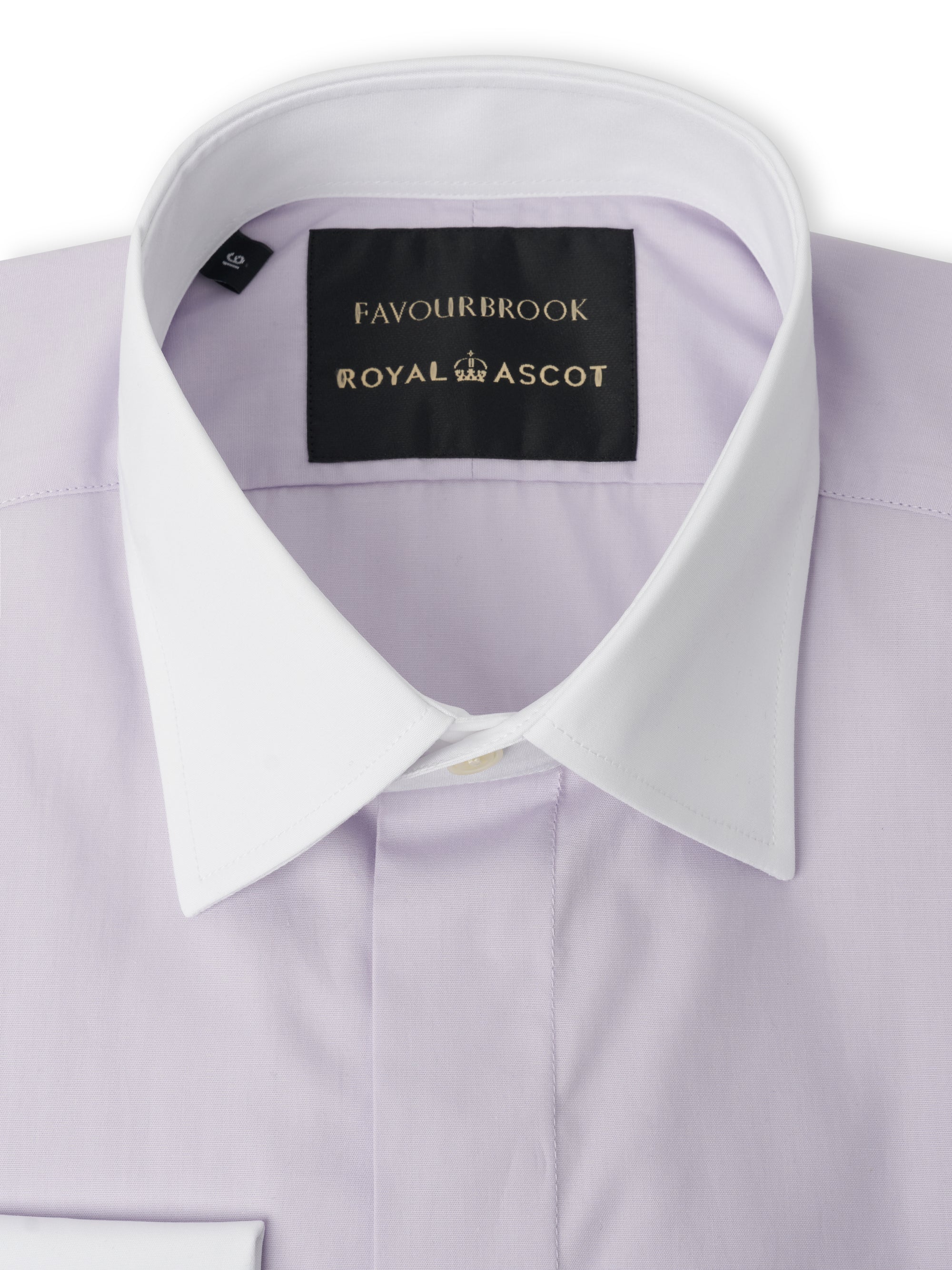 Lilac/White Steed Cotton Gatsby Shirt