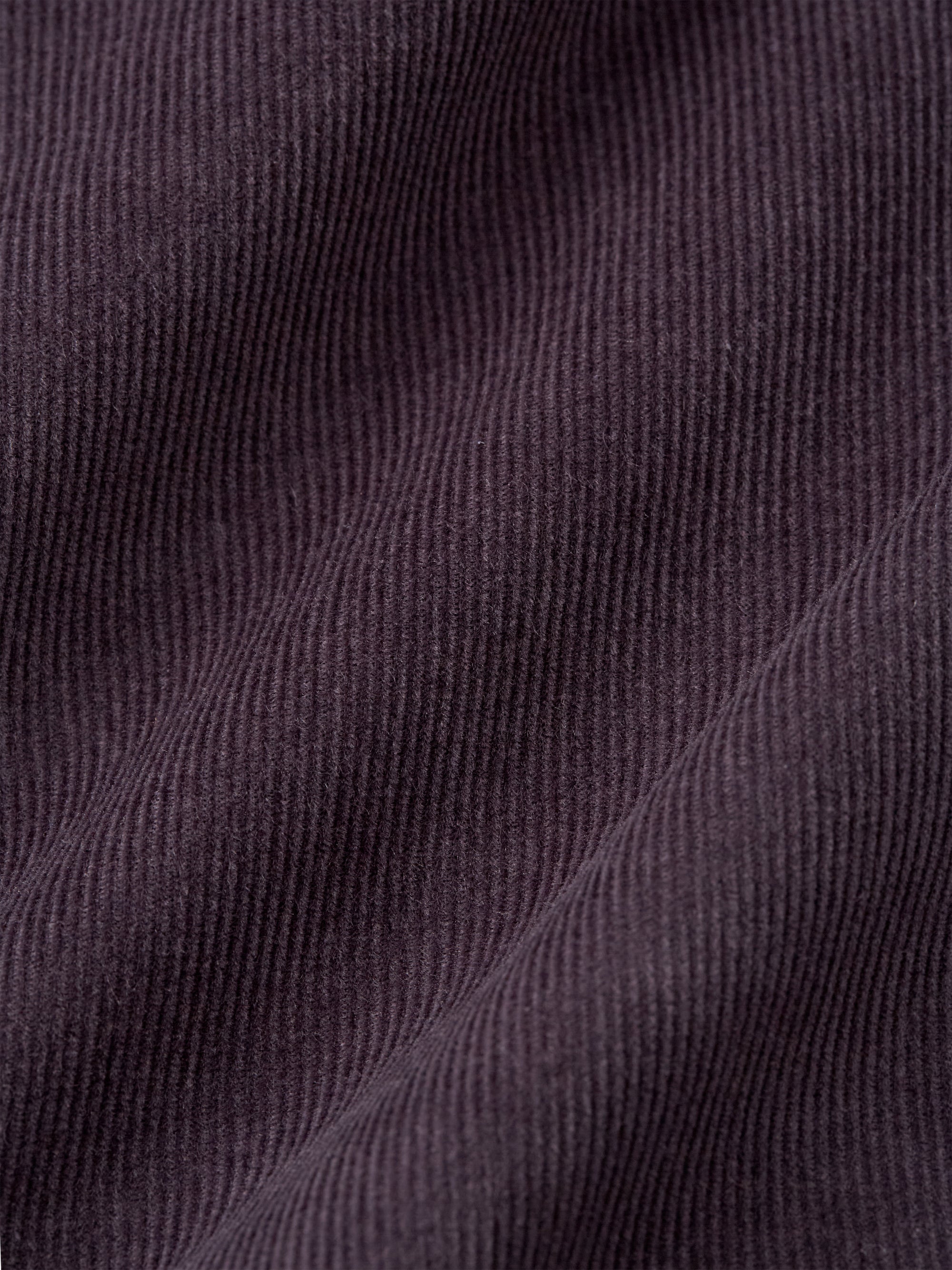 Aubergine Mersey Cord Burlington Shirt