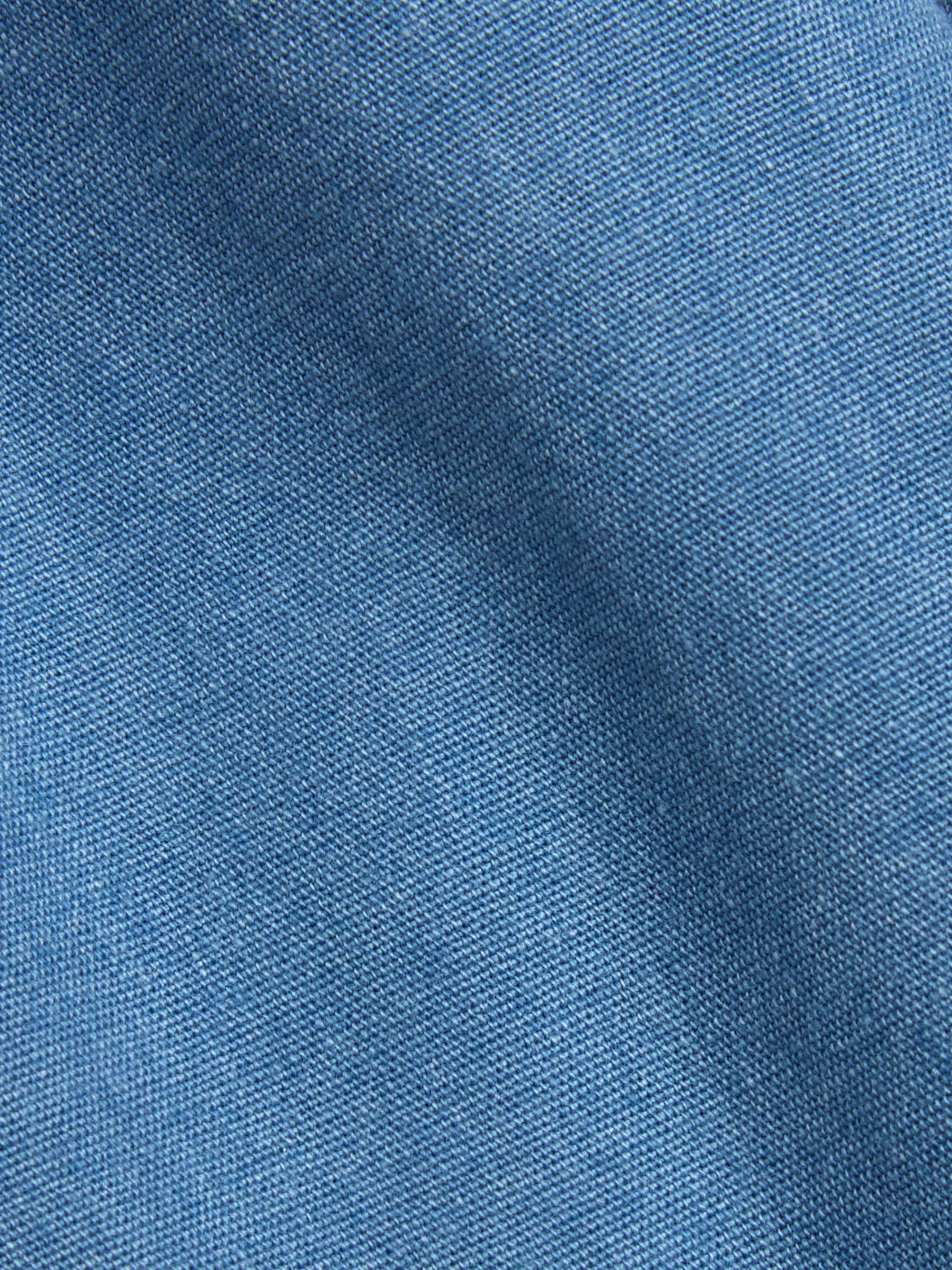 Light Indigo Rockwell Cotton Burligton Shirt