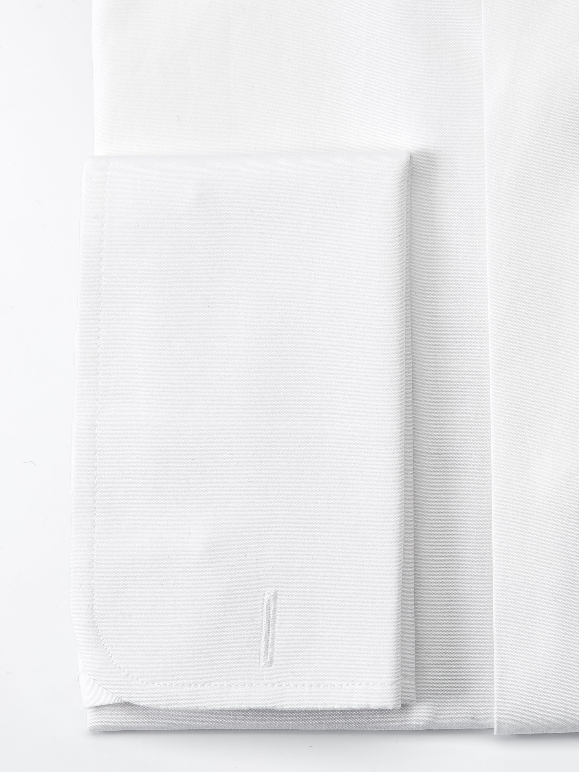 White Poplin Cotton Gatsby Shirt