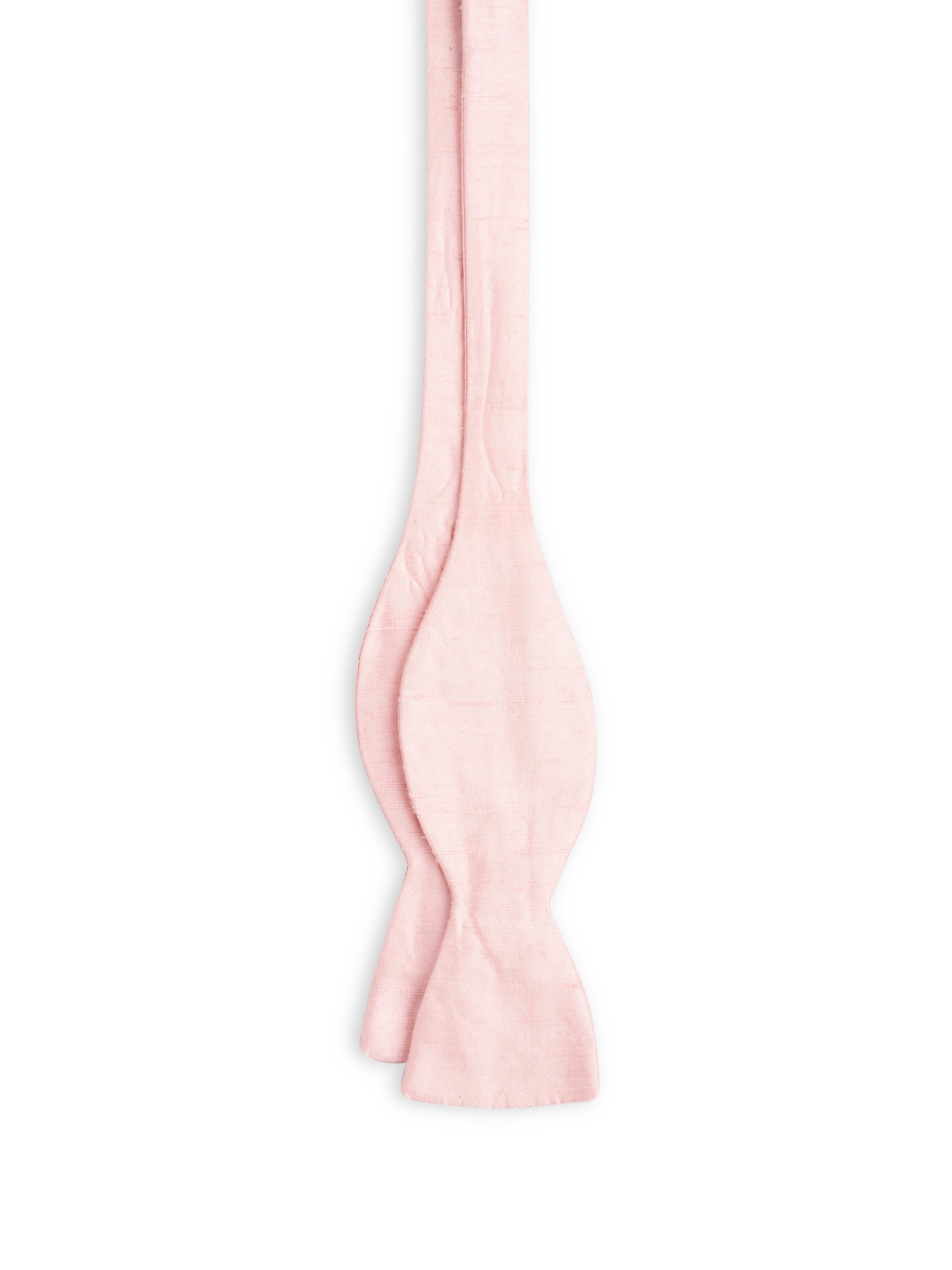 Pink Douppion Silk Bow Tie