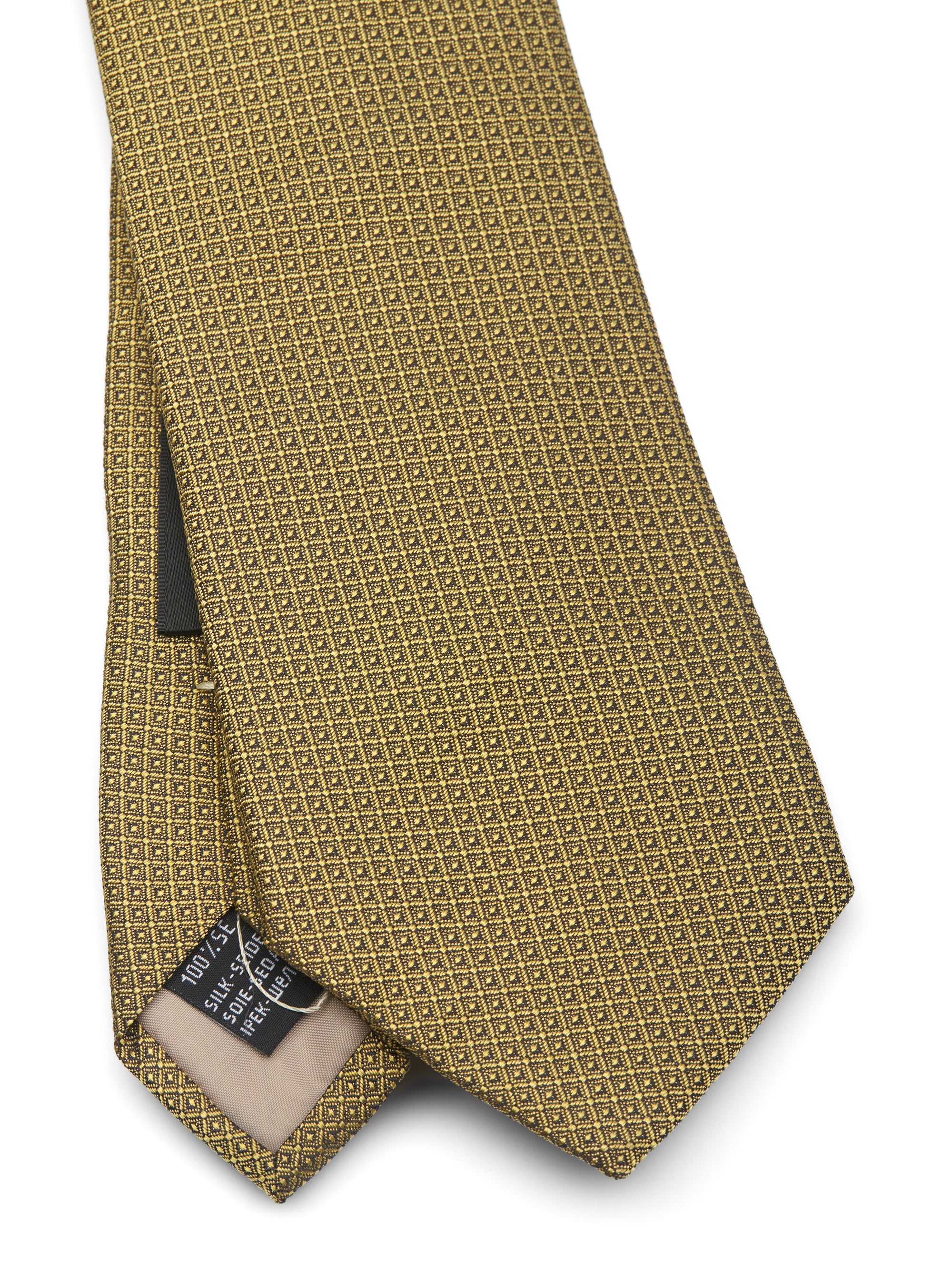 Gold Bayswater Silk Tie