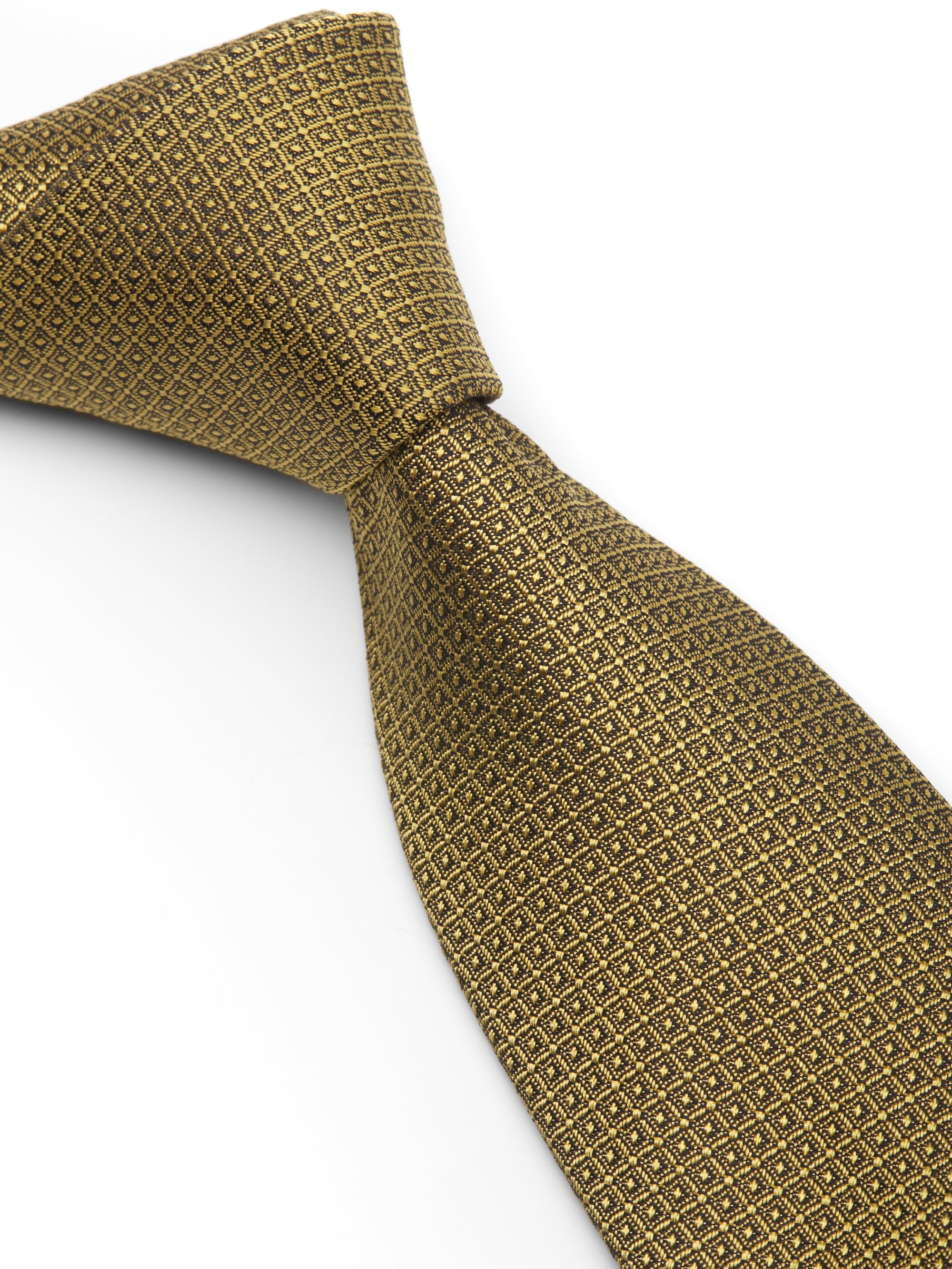 Gold Bayswater Silk Tie
