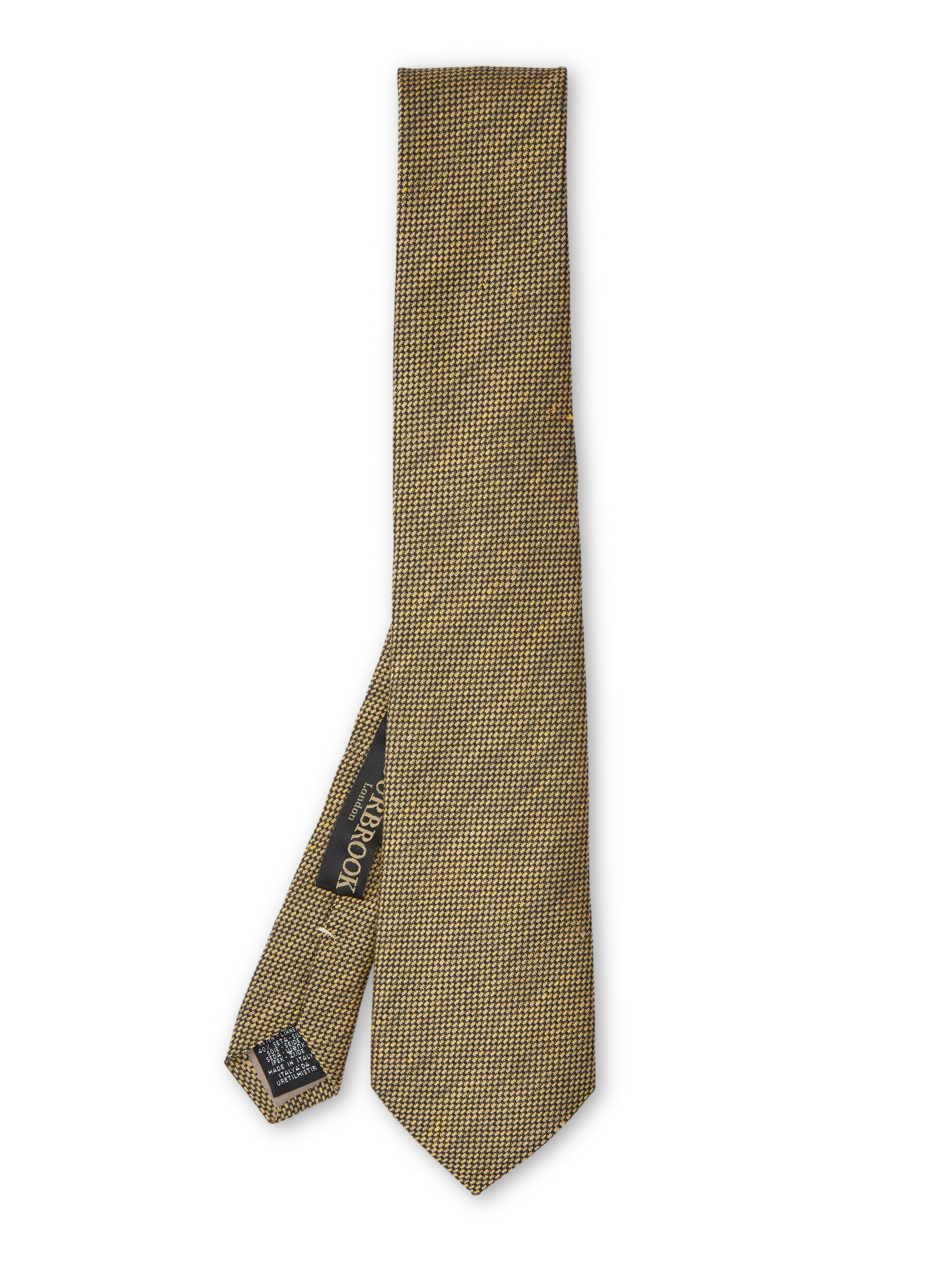 Bronze Blythe Silk Tie