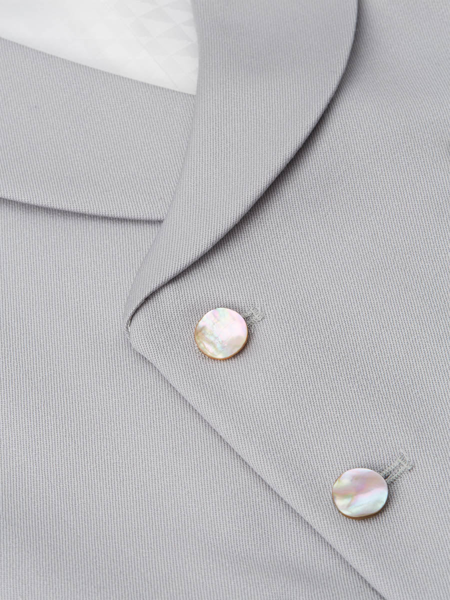 Grey Dukes Double Breasted Waistcoat