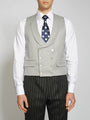 Grey Dukes Double Breasted Waistcoat