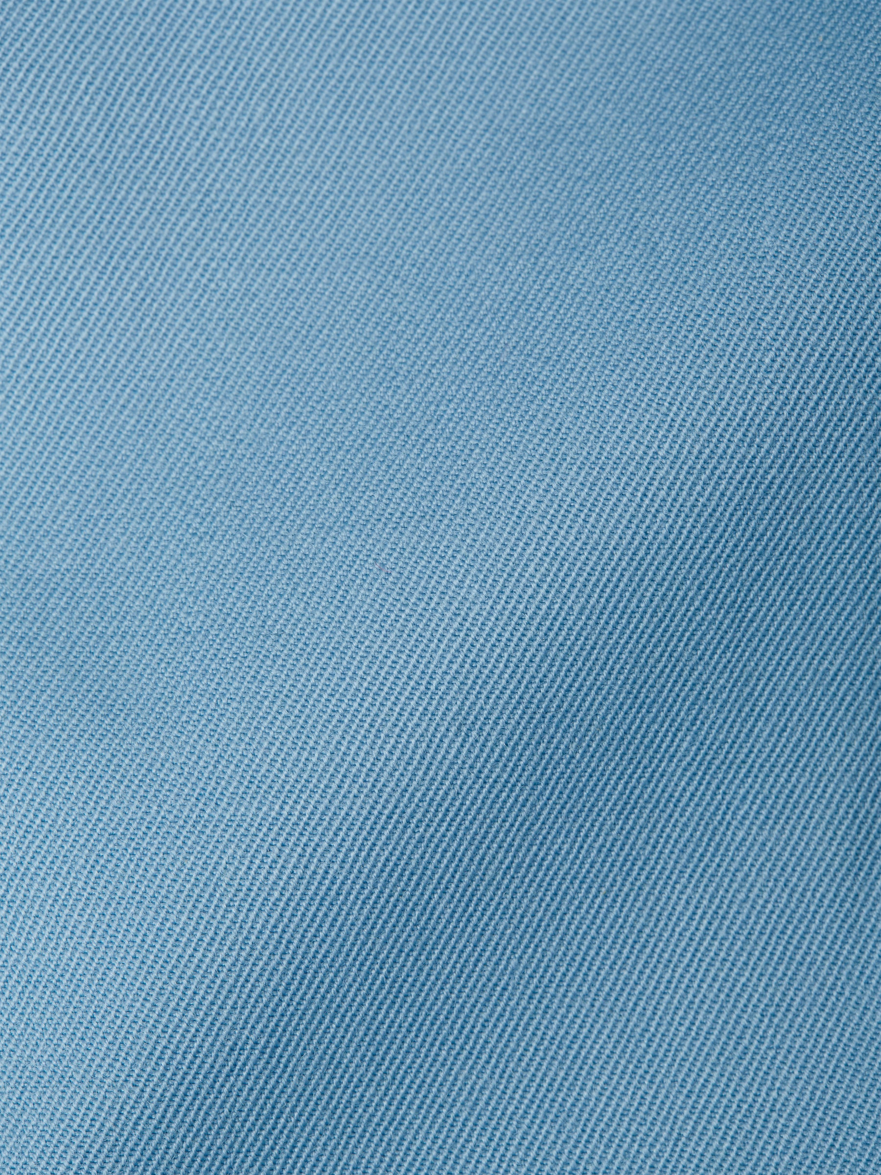 Pale Blue Gabardine Wool Double Breasted Waistcoat